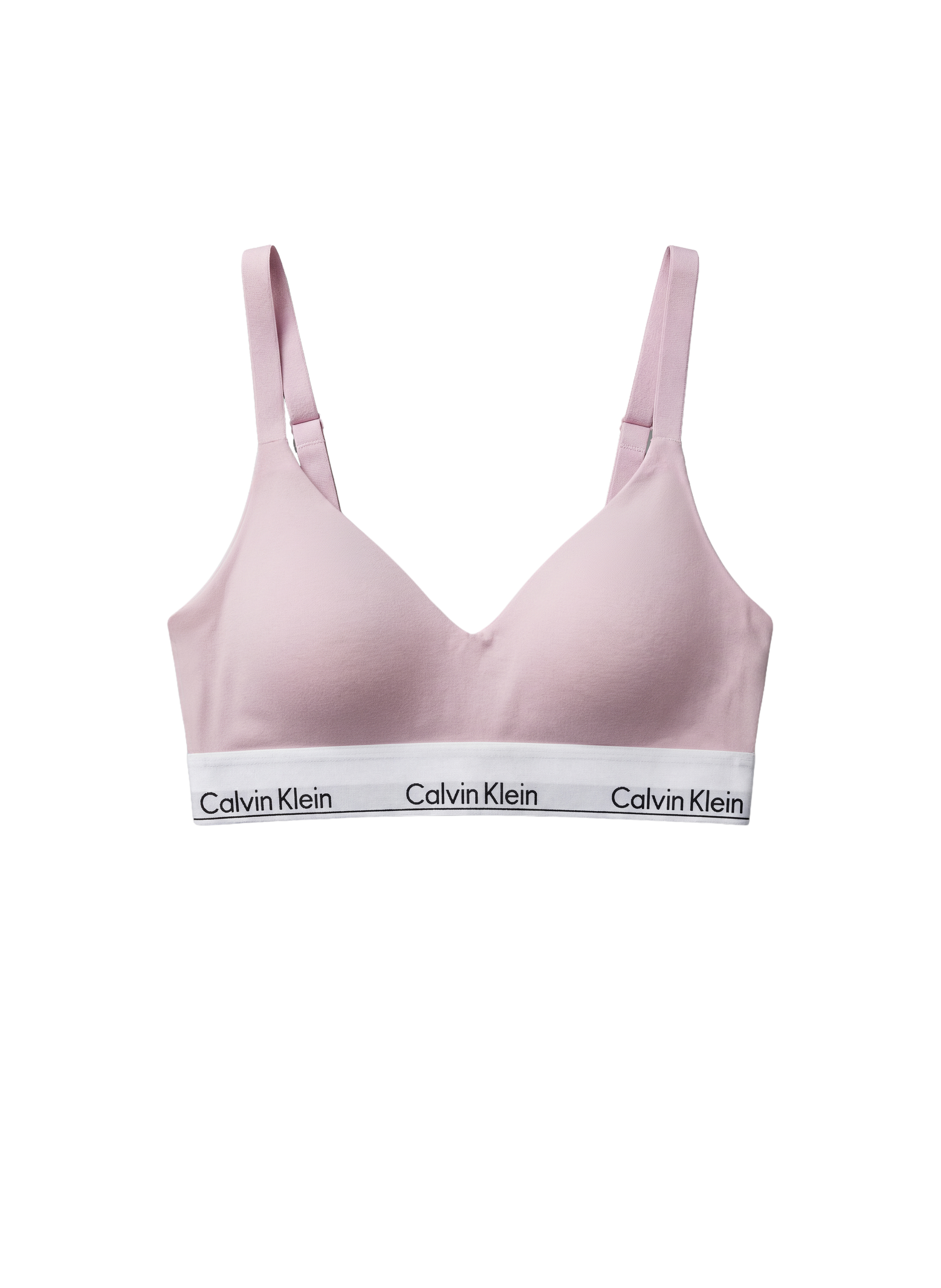 Cotton blend bra CALVIN KLEIN Pink