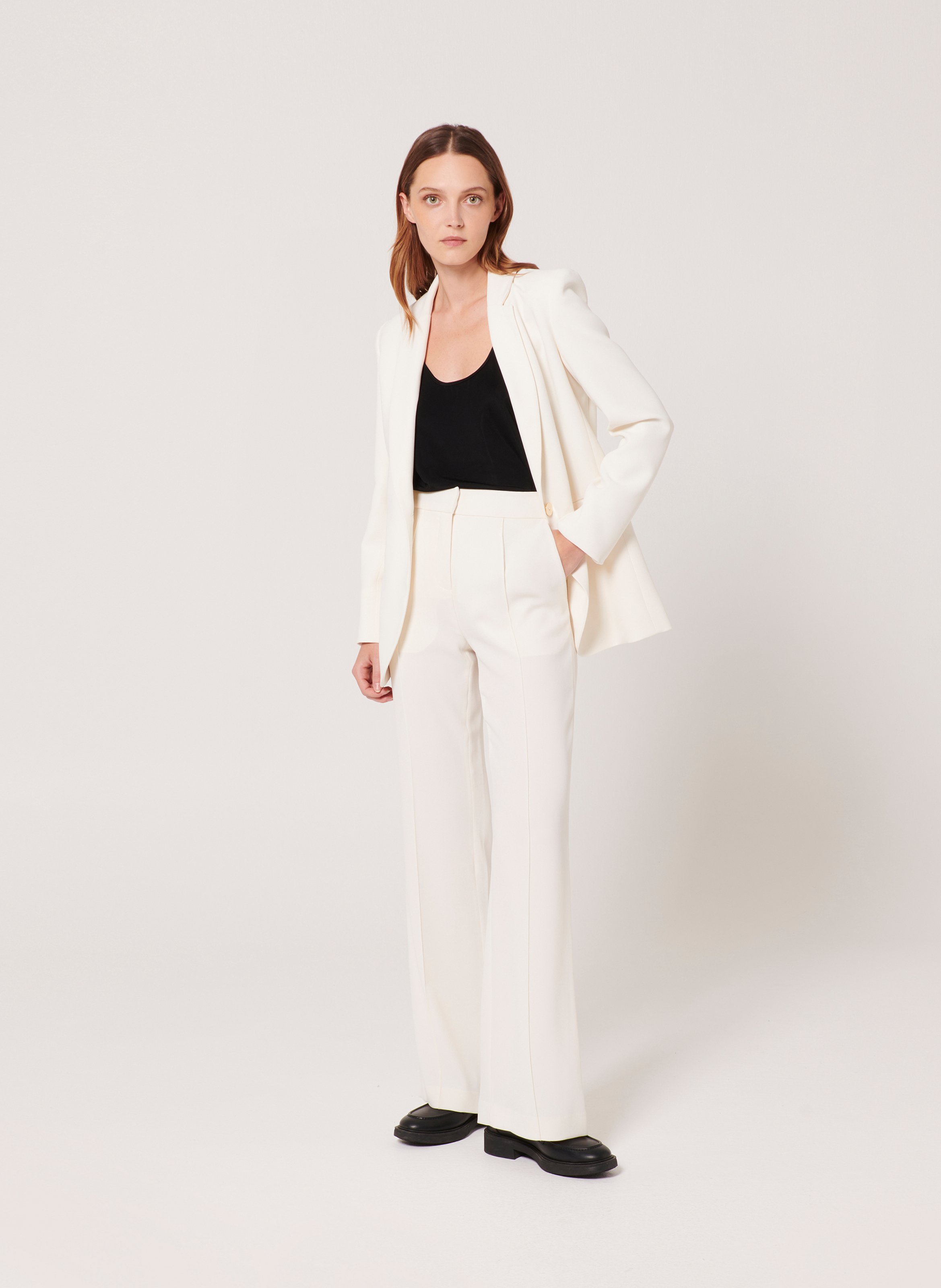 Pantalon  pervenche ZAPA Blanc