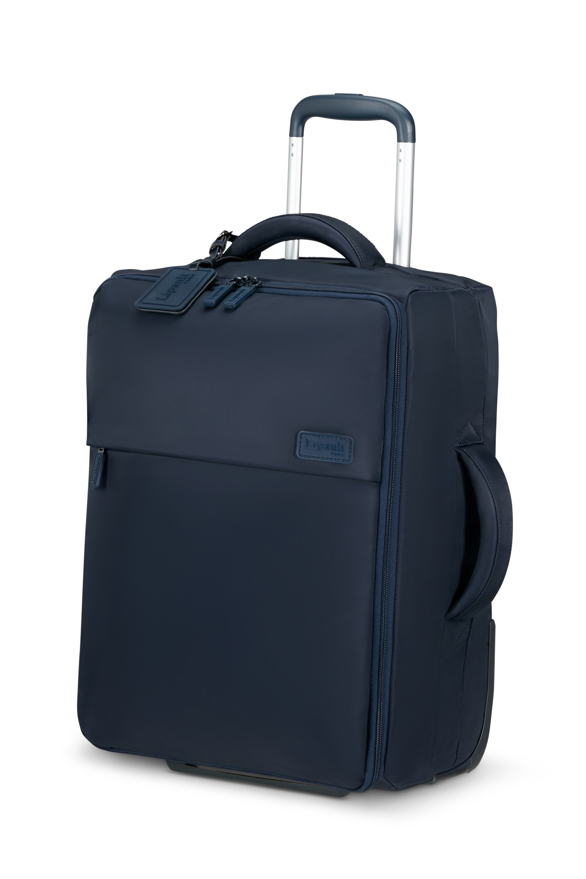 Foldable plume valise 2 roues taille s LIPAULT PARIS Bleu