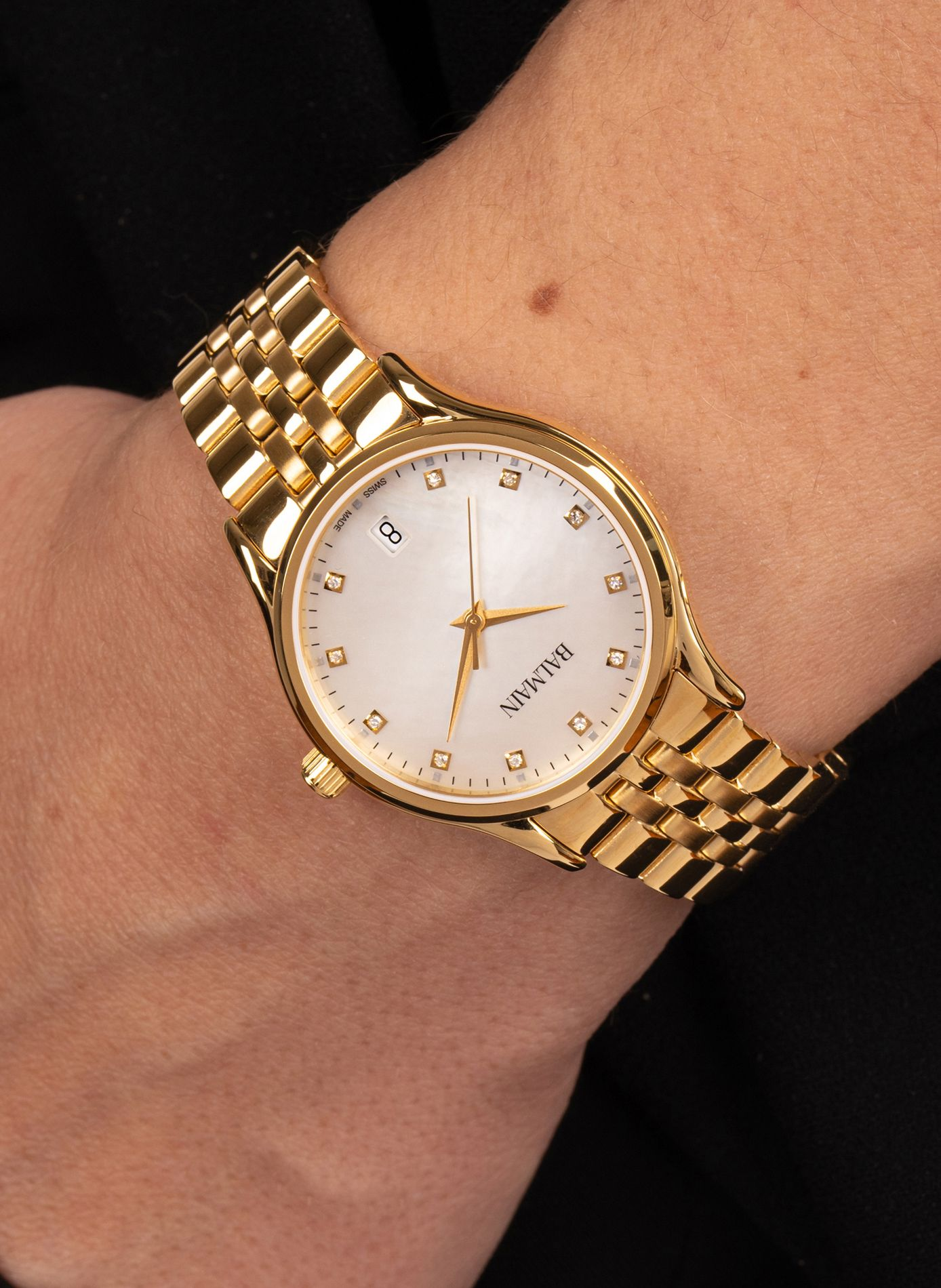 Montre quartz Beleganza en acier inoxydable BALMAIN WATCHES Doré