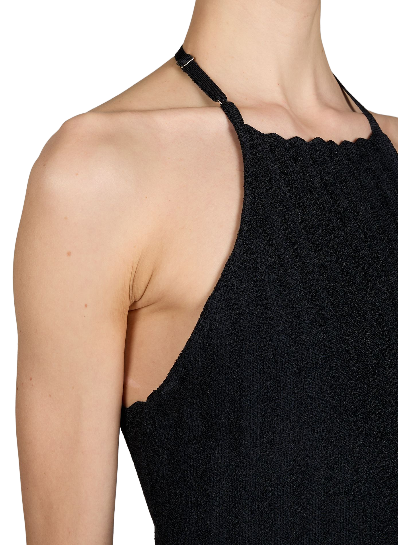 Top La Maille Tablier côtelé JACQUEMUS Bleu