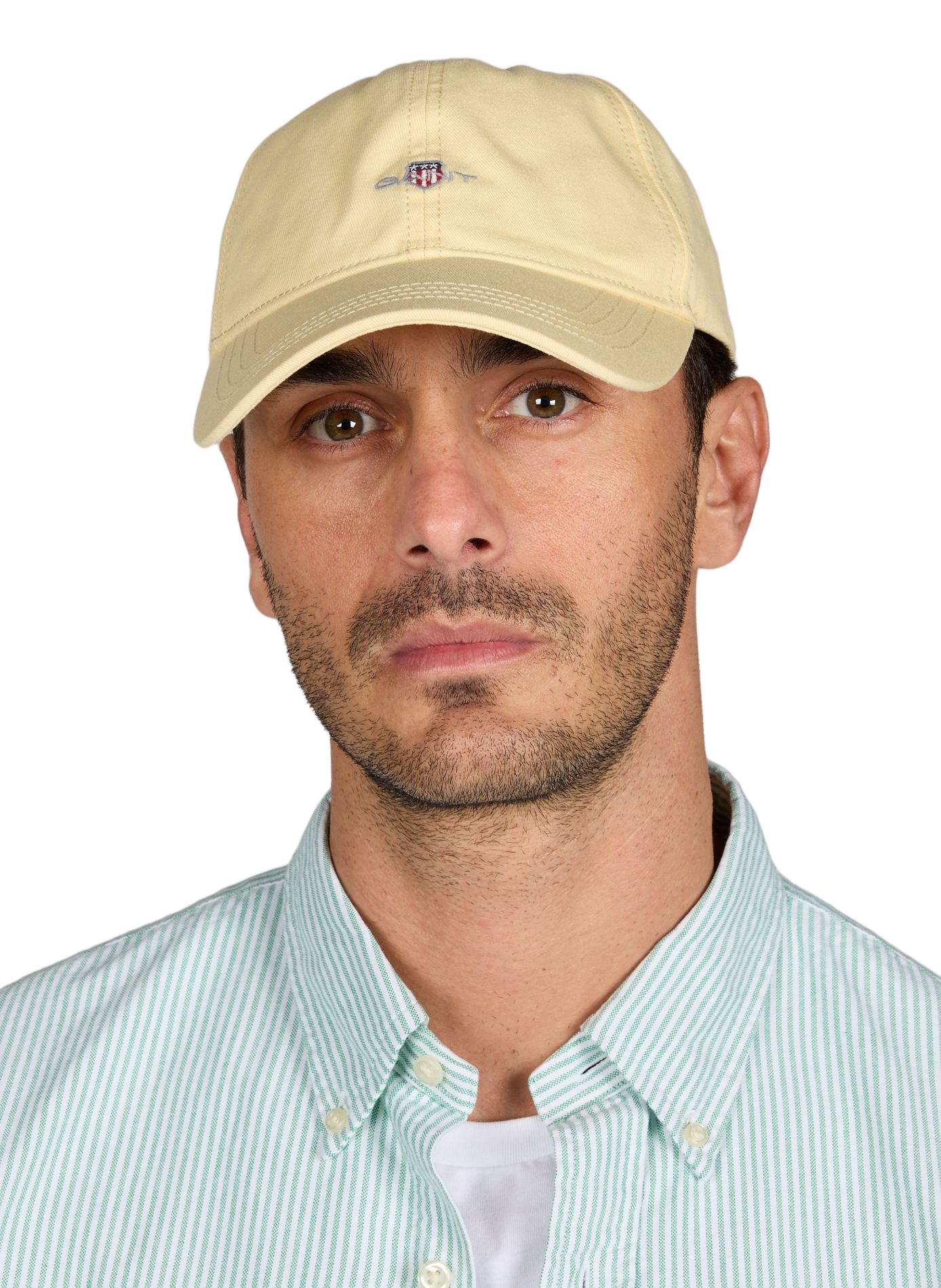 Cotton Baseball Cap GANT Yellow
