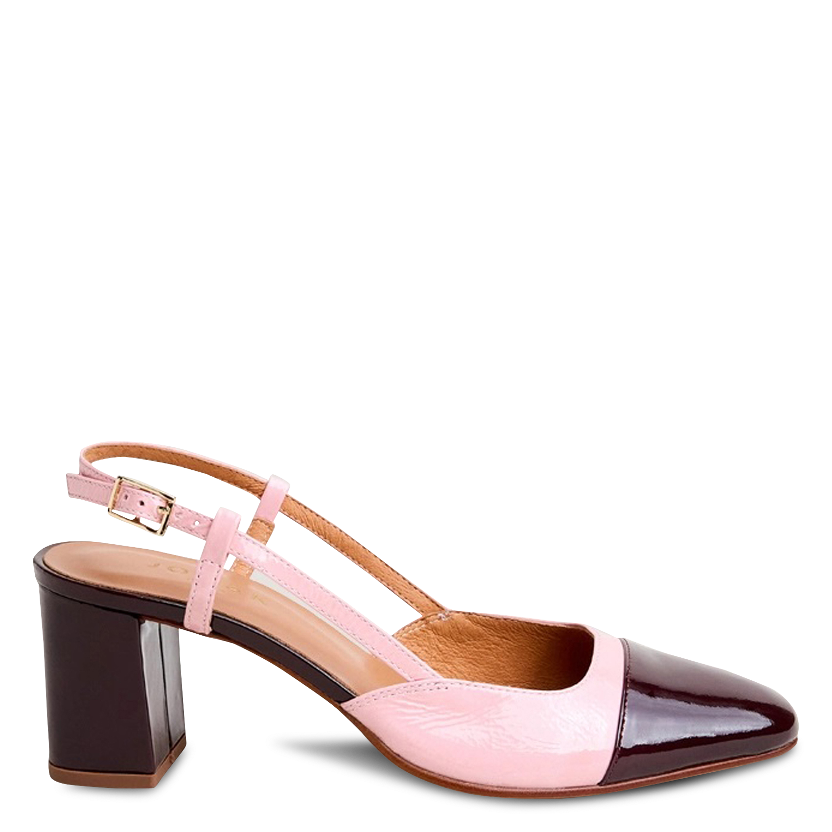 Babies en cuir dhapop JONAK Rose