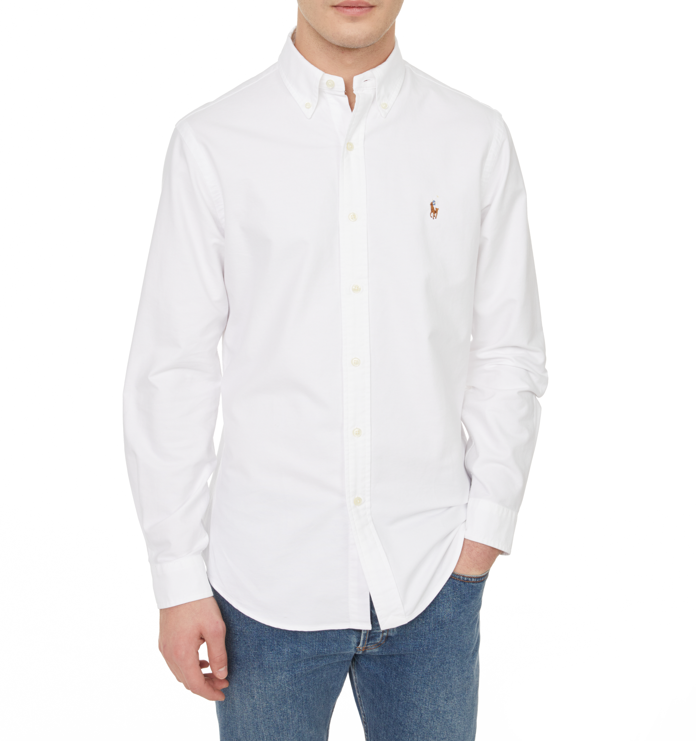 Cotton poplin shirt POLO RALPH LAUREN White