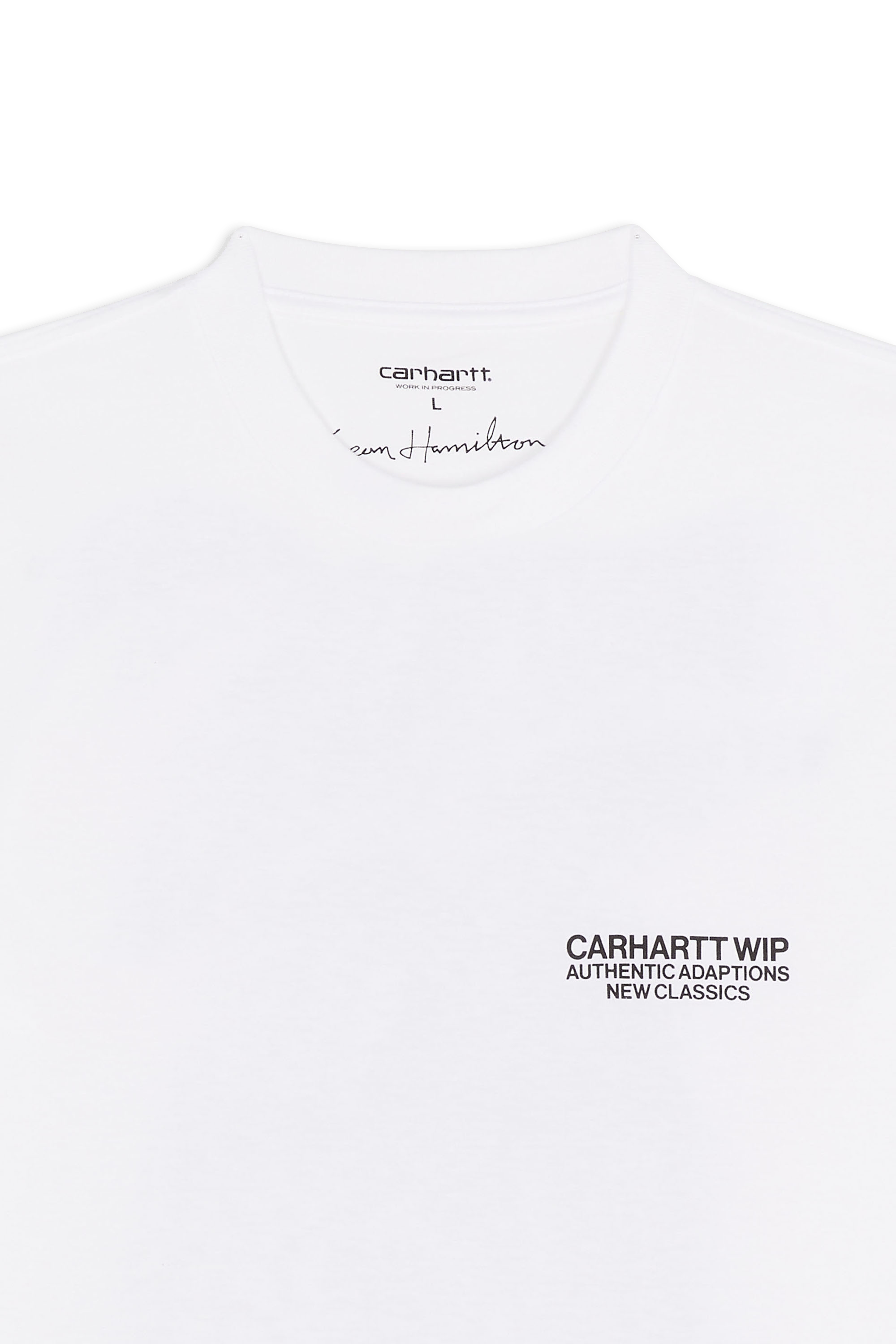 T-shirt s/s sean hamilton 03 t-shirt CARHARTT WIP Blanc