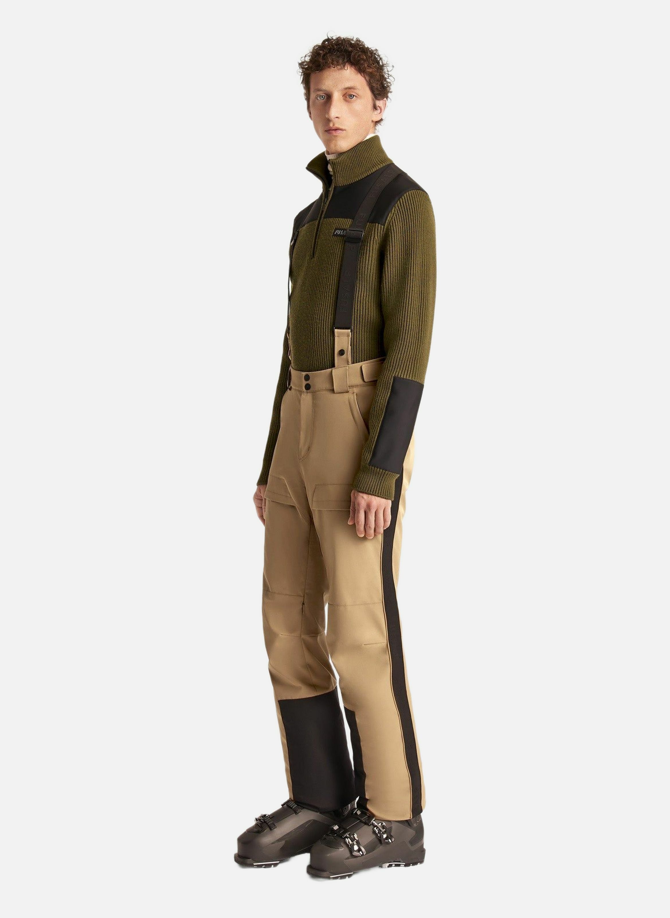 Pantalon de ski hanz coupe regular FUSALP Beige
