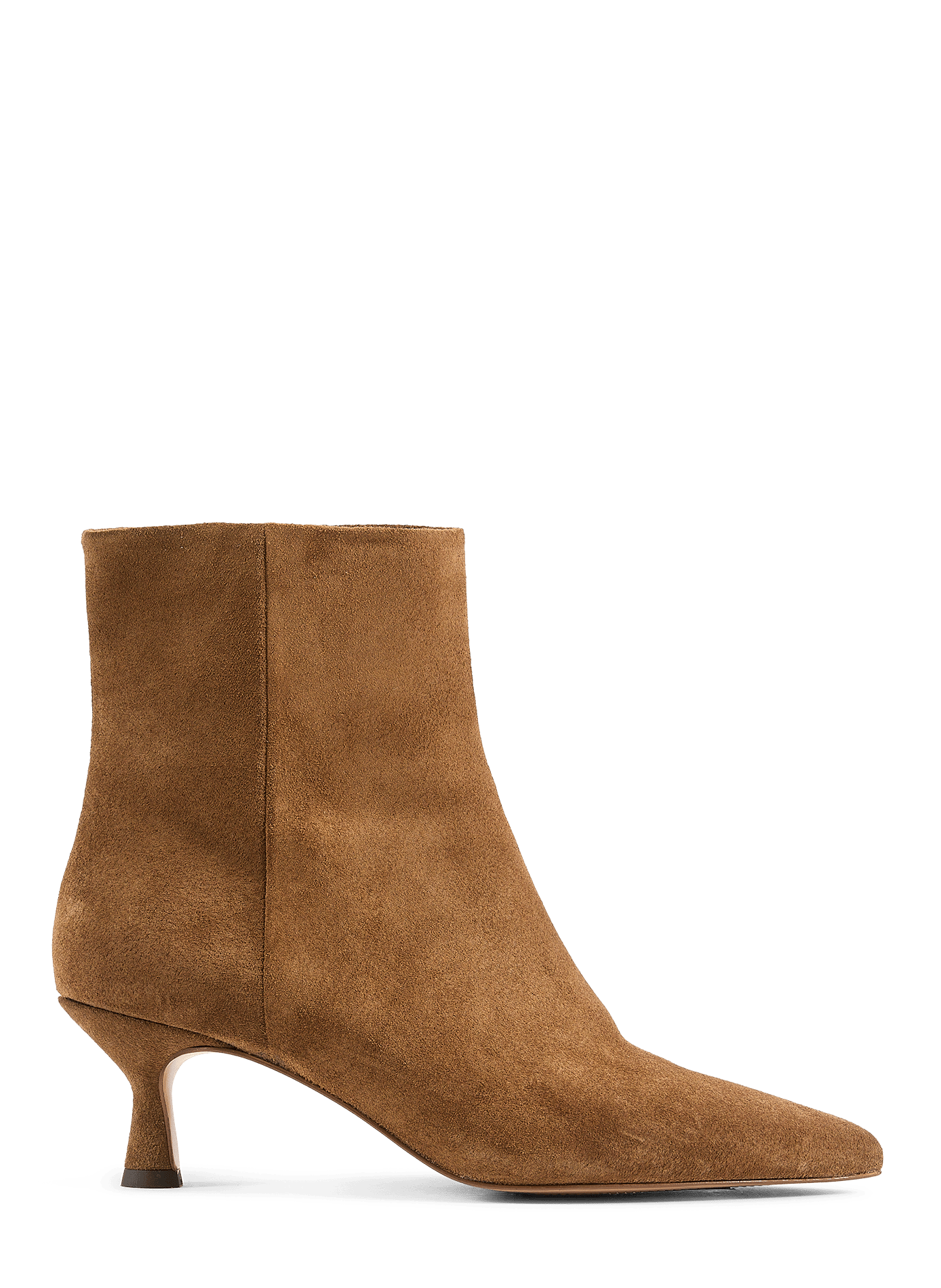Bottines en cuir velours SAISON 1865 Beige