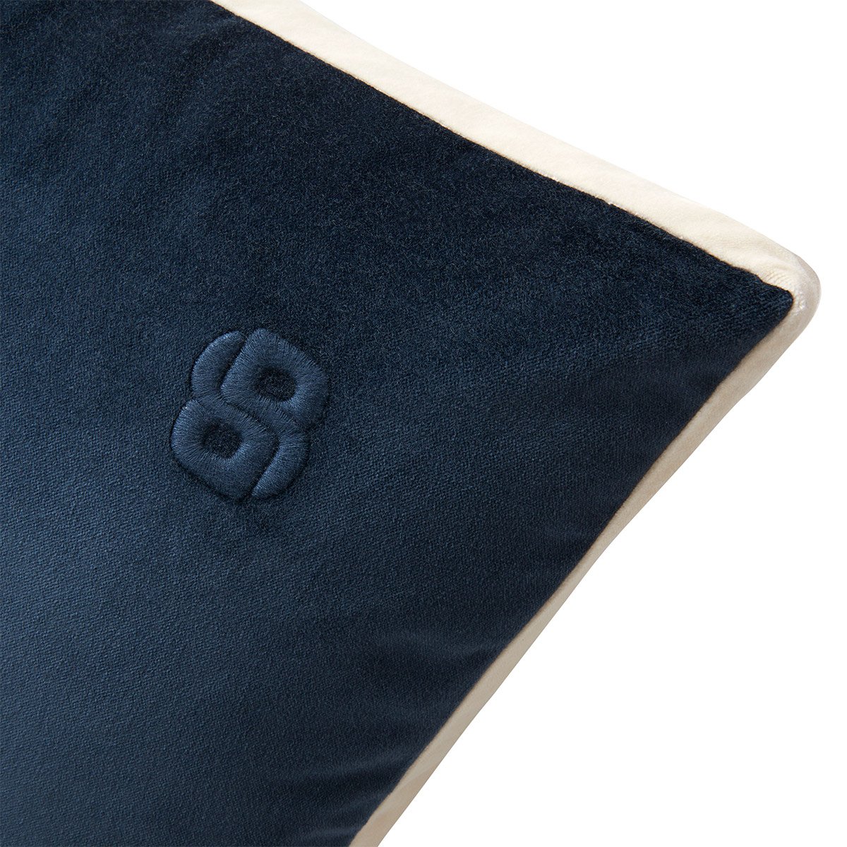 Housse de coussin en velours, b velvet BOSS HOME Bleu