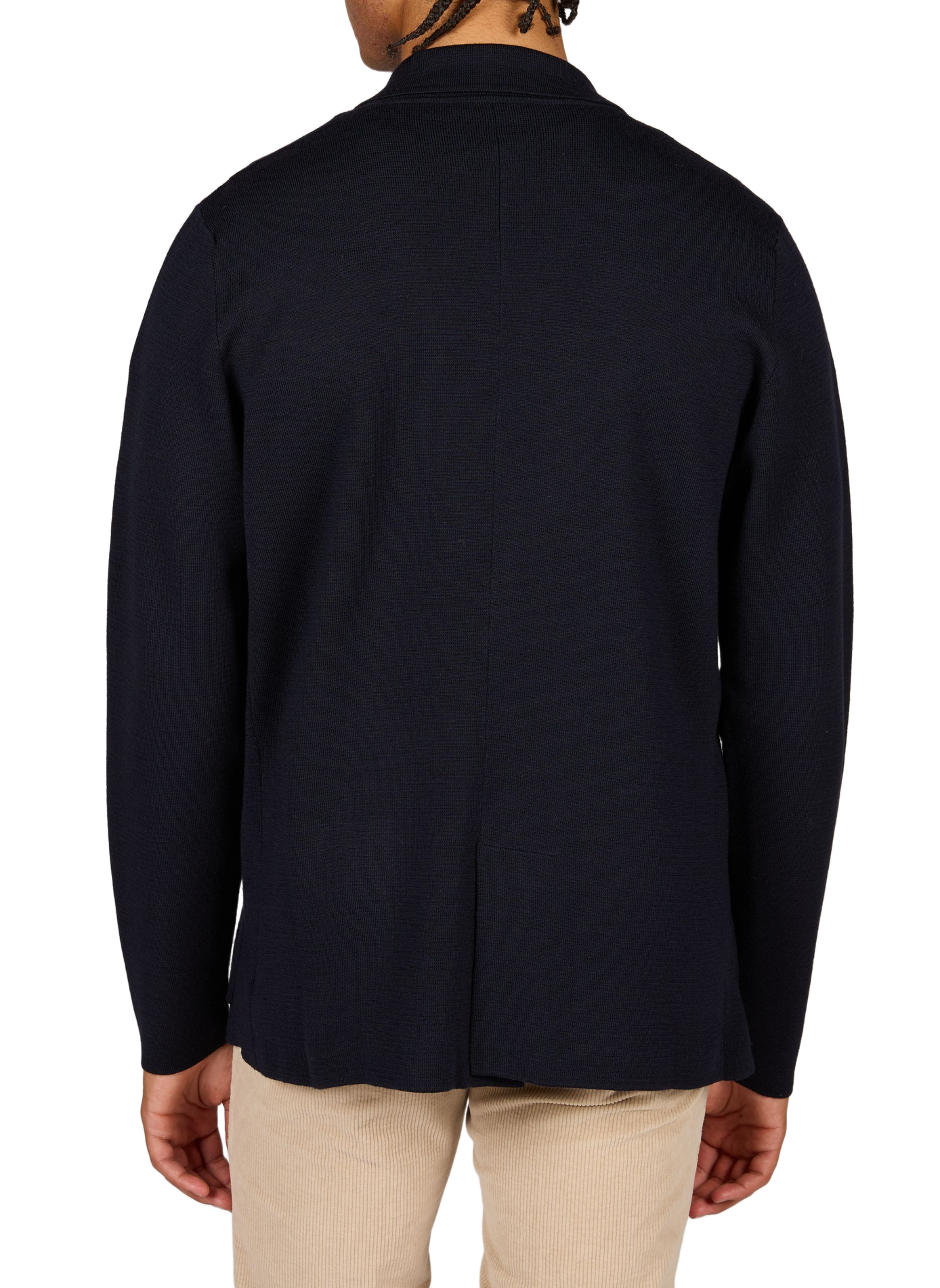 V-neck wool cardigan SLOWEAR Blue