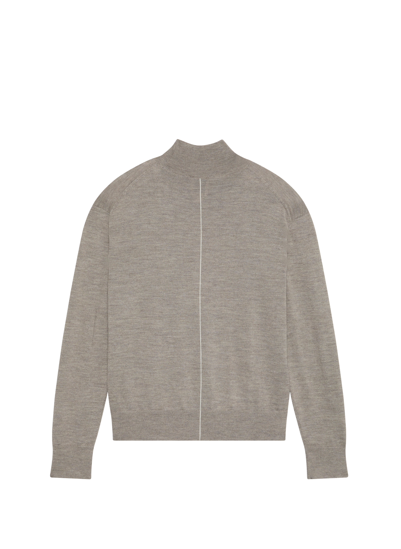 Oversize Pullover mit Stehkragen CALVIN KLEIN Beige