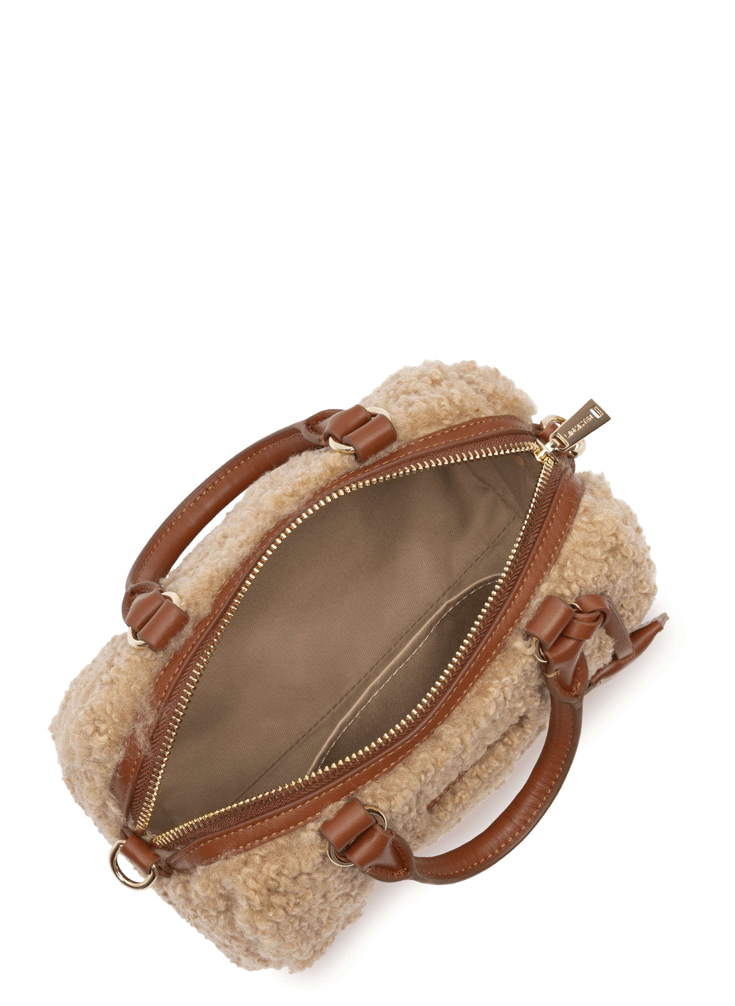 Petit sac polochon - moumoute ana LANCASTER Marron