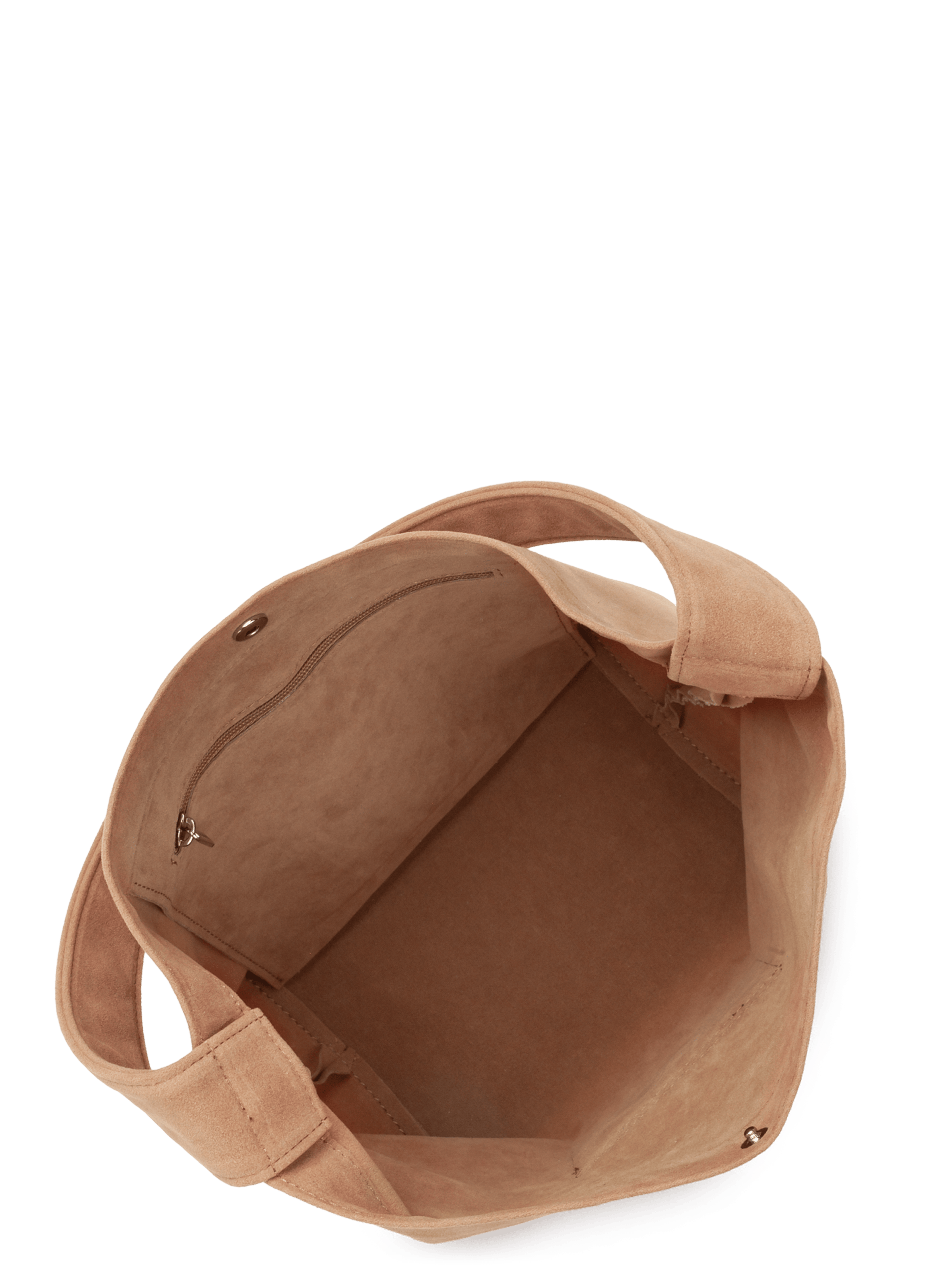 Mini sac seau - suédine kba LANCASTER Marron