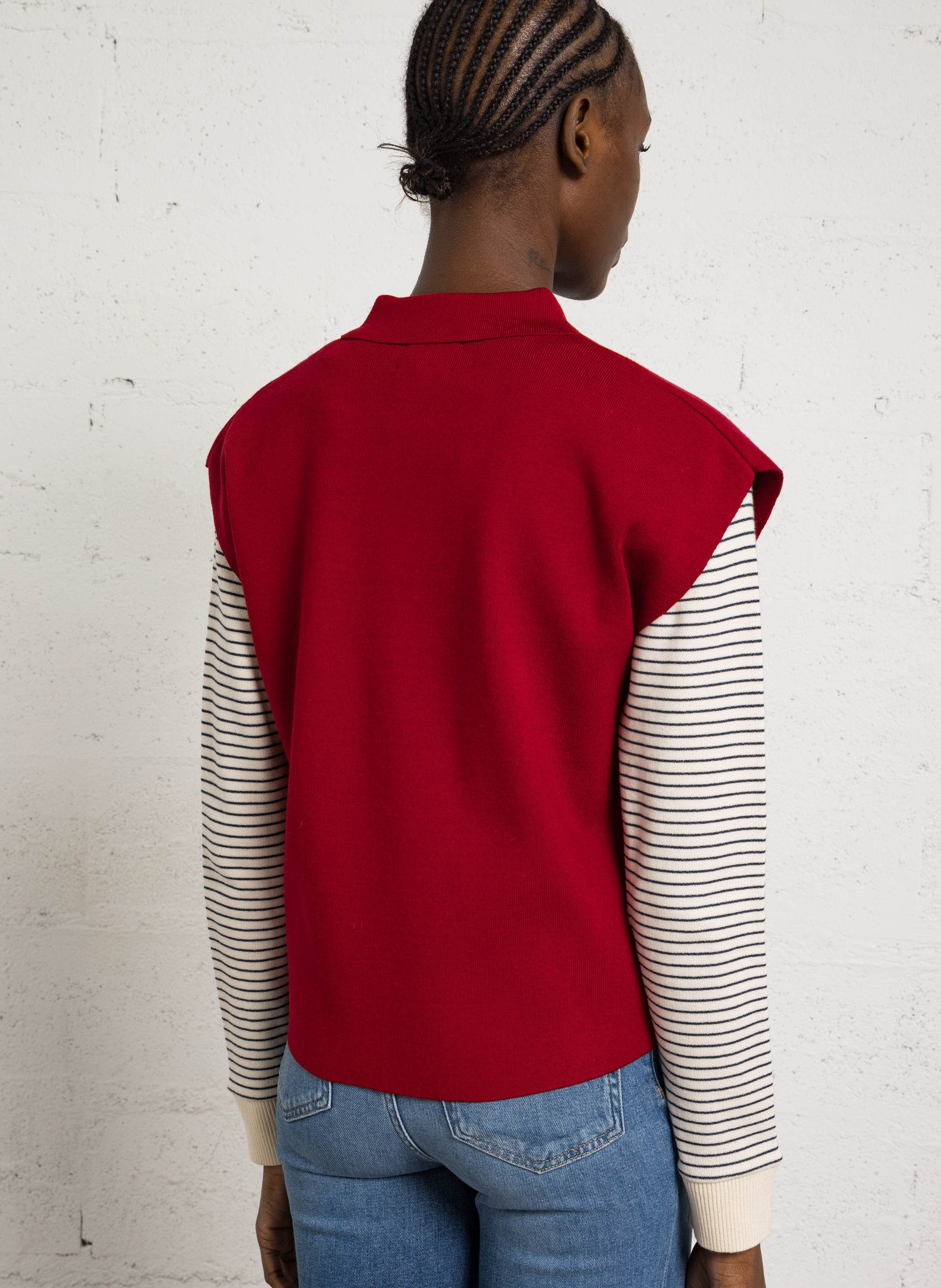 Maison 123 Maison 123 Pull sans manches uni aglae