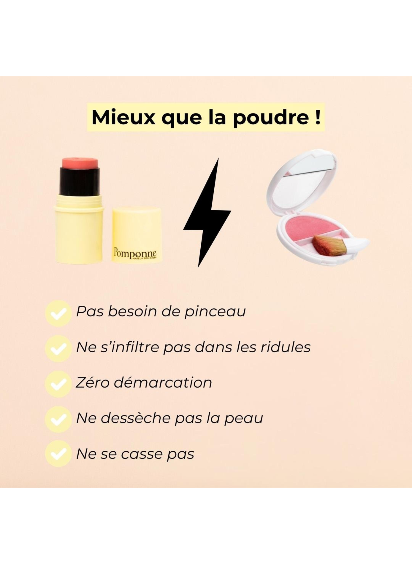 Fantastic Balm & Blush POMPONNE Sunset