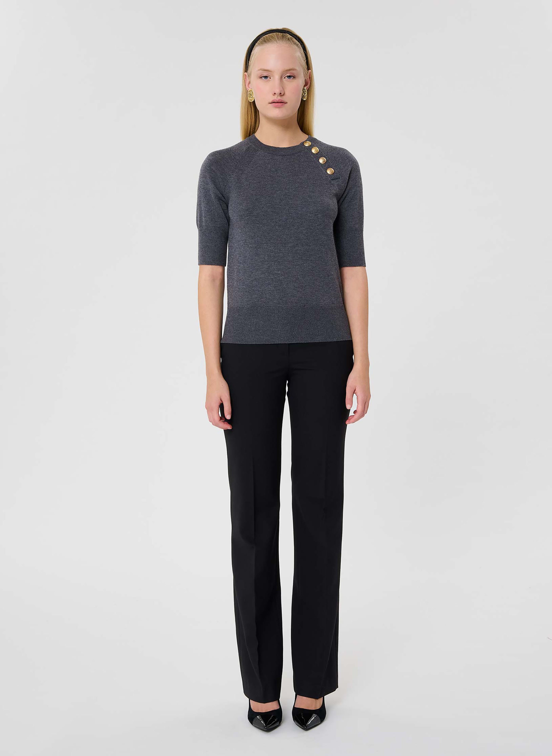 Pull pastelle TARA JARMON Gris