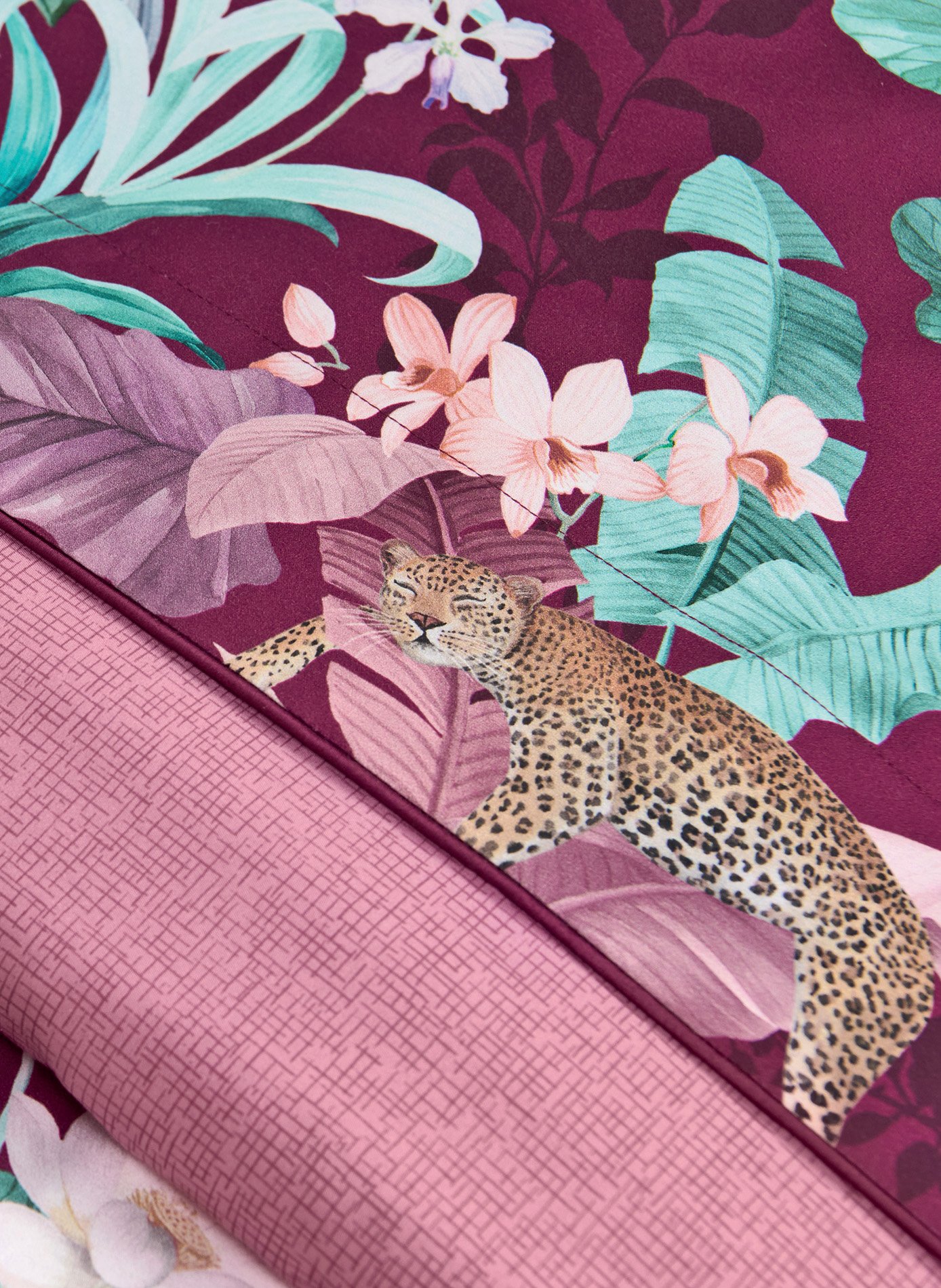 Drap plat patio ANNE DE SOLENE Violet