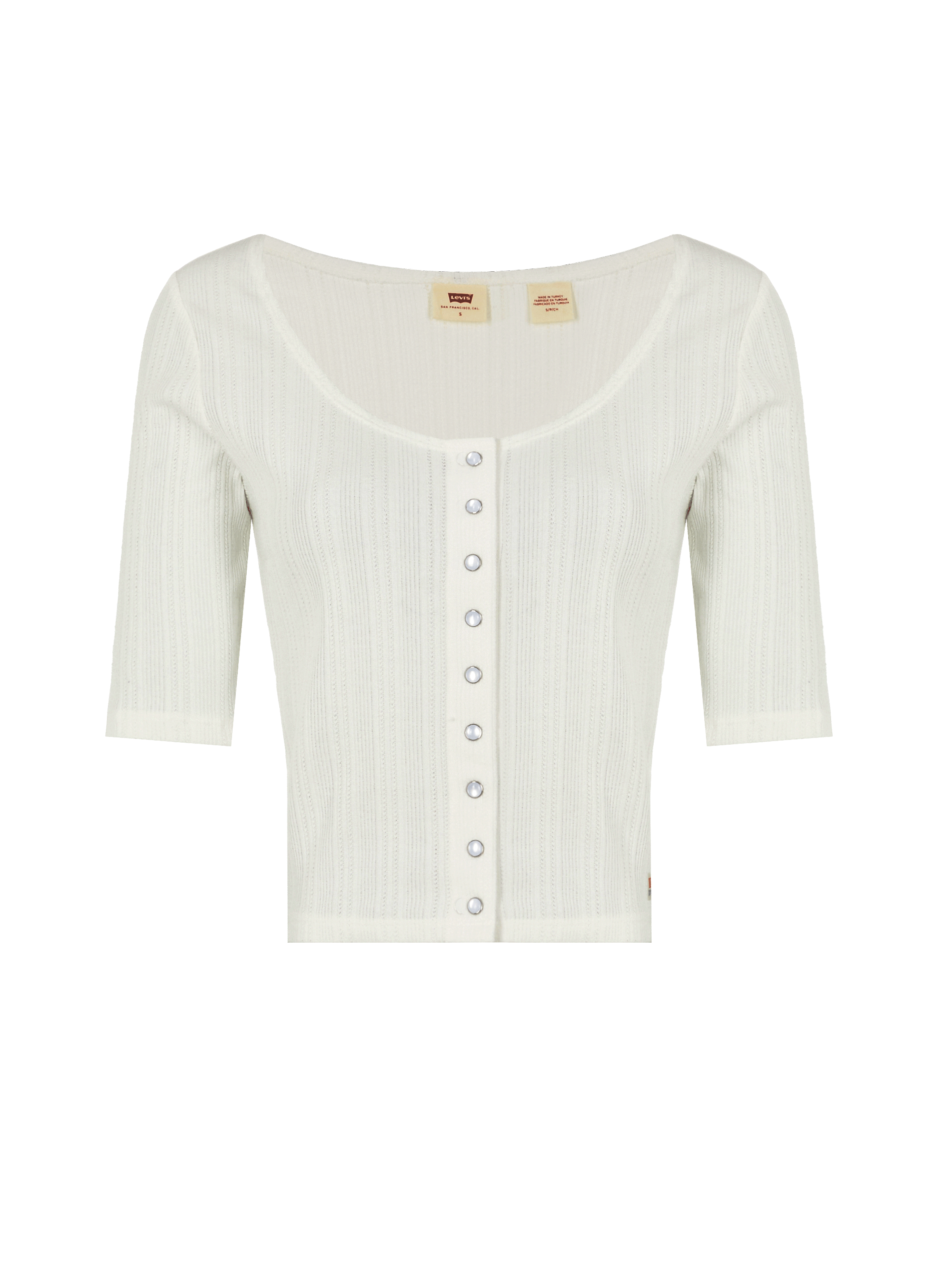 Top en maille tressée