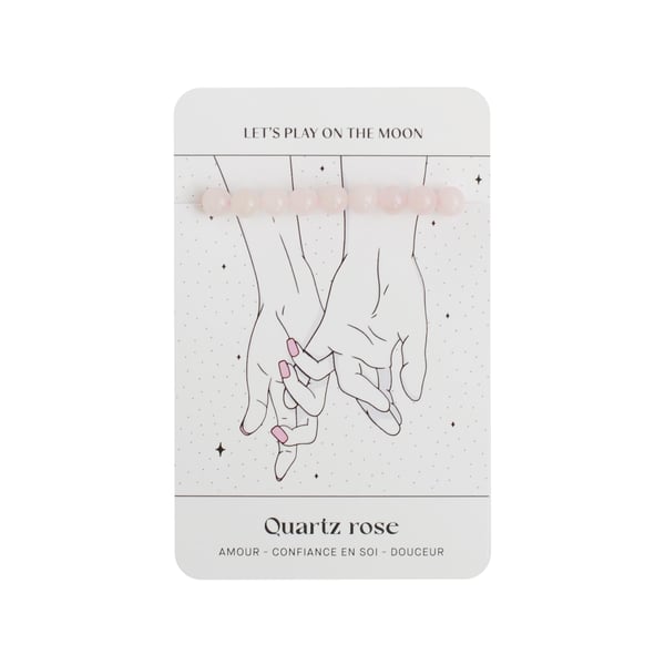 Bracelet Quartz rose