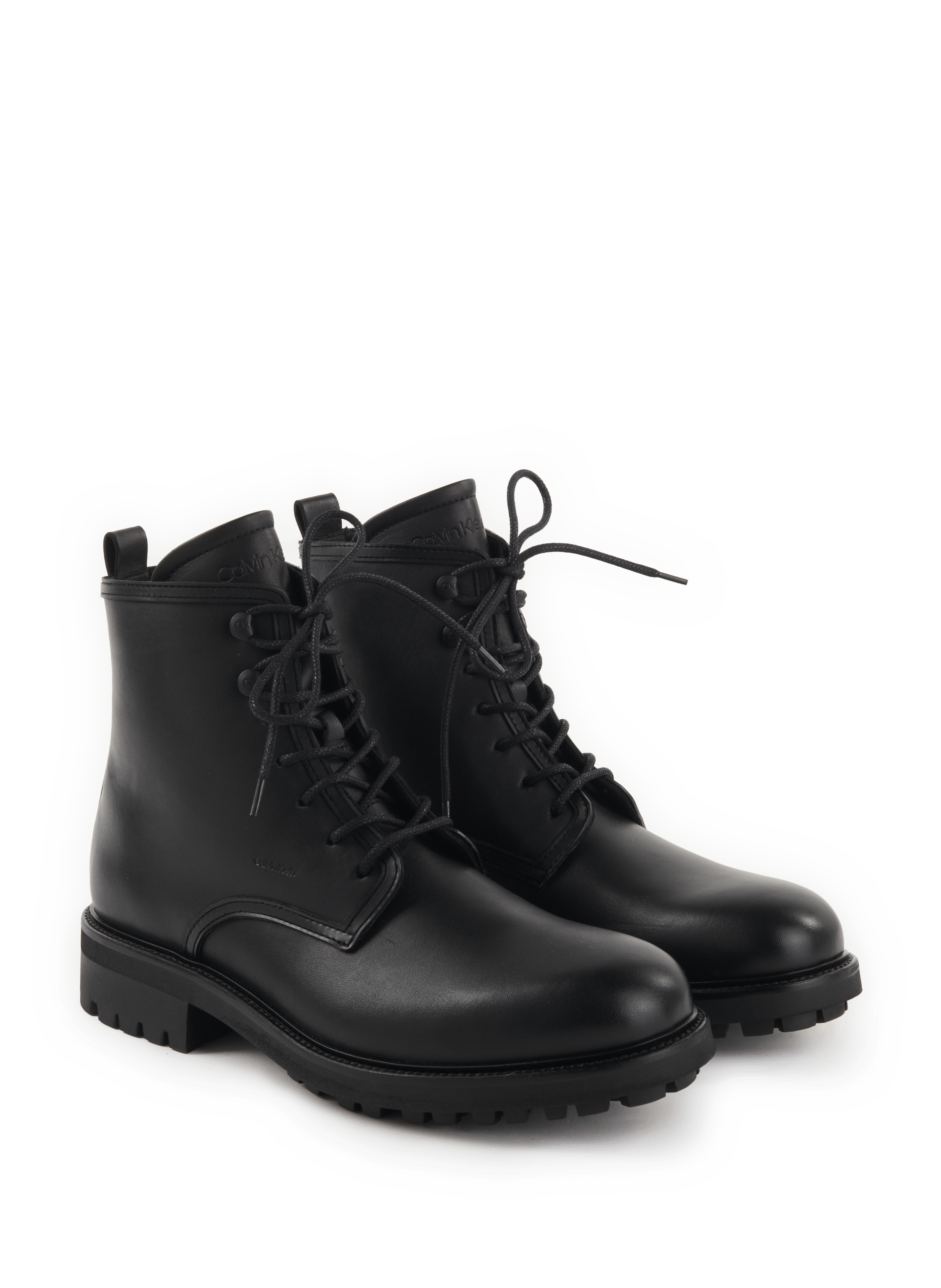 Bottines en cuir  CALVIN KLEIN Black