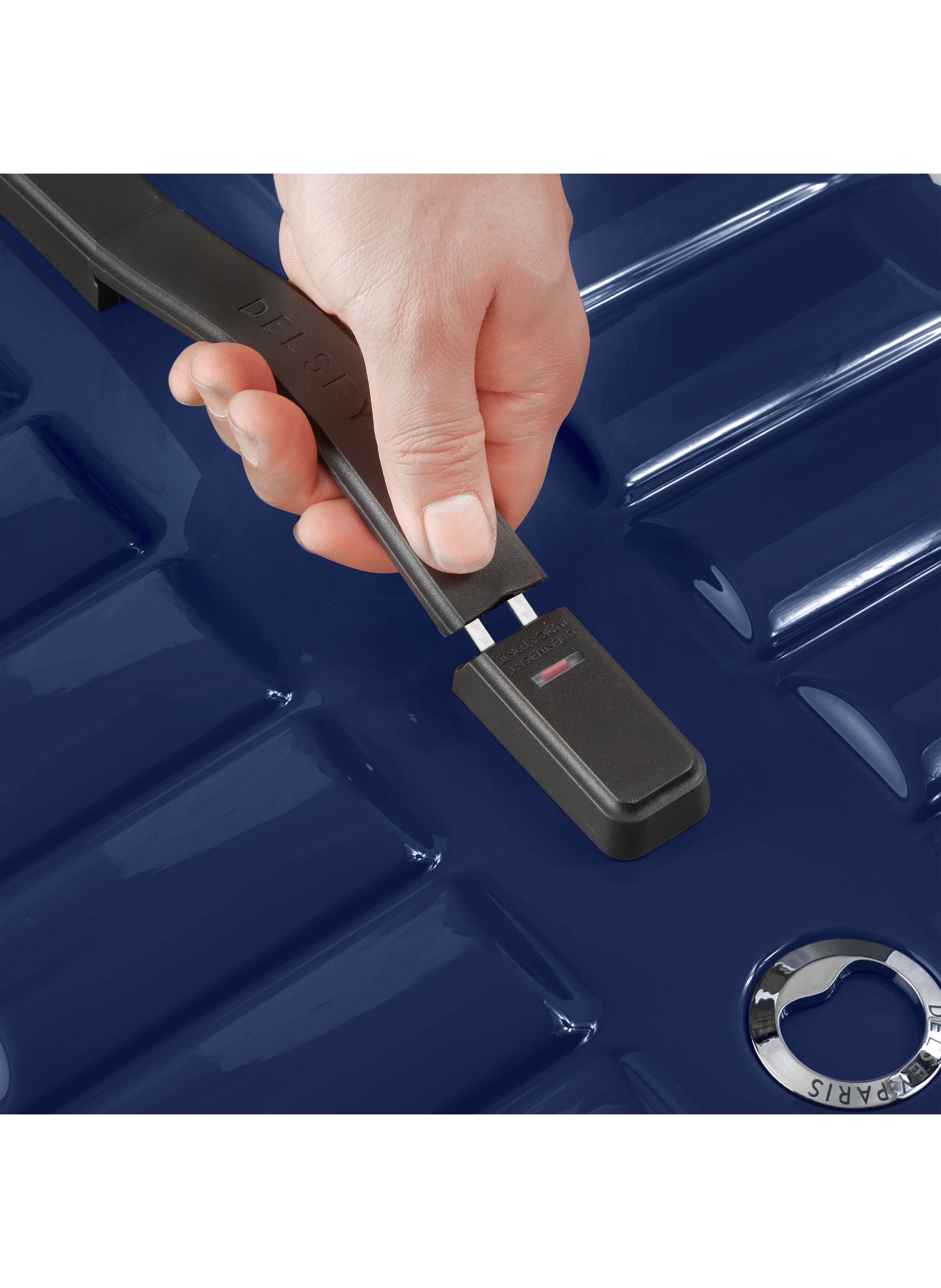 Valise soute rigide taille xxl - shadow 5.0 DELSEY PARIS Bleu