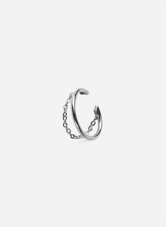Bague d'oreille georges Argent by APRIL PLEASE APRIL PLEASE Bague d'oreille georges Argent