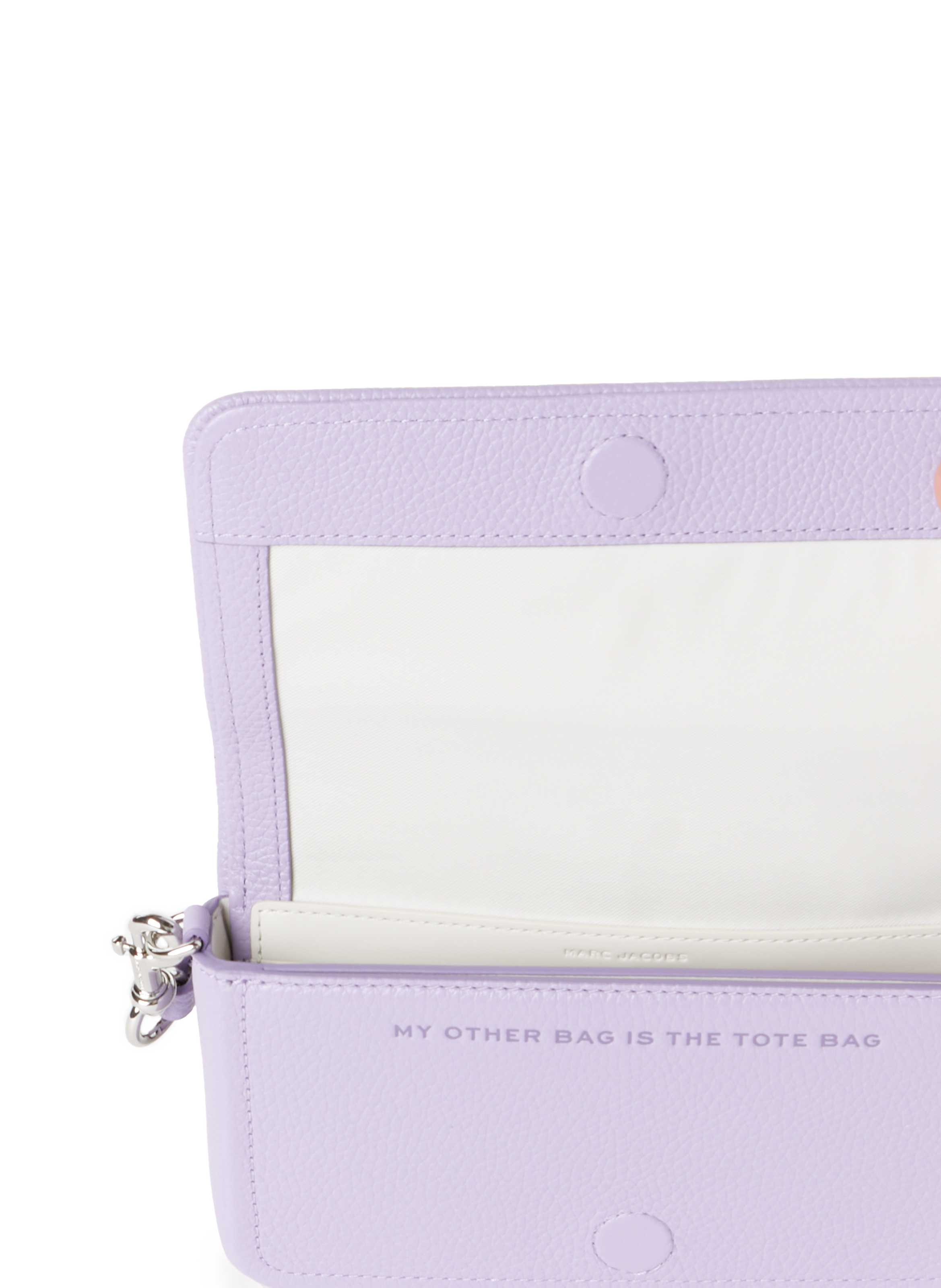 Sac à bandoulière en cuir MARC JACOBS Violet