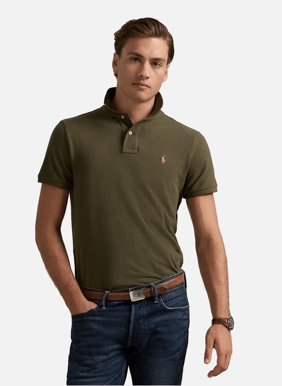 Polo en coton Vert by POLO RALPH LAUREN POLO RALPH LAUREN Polo en coton Vert