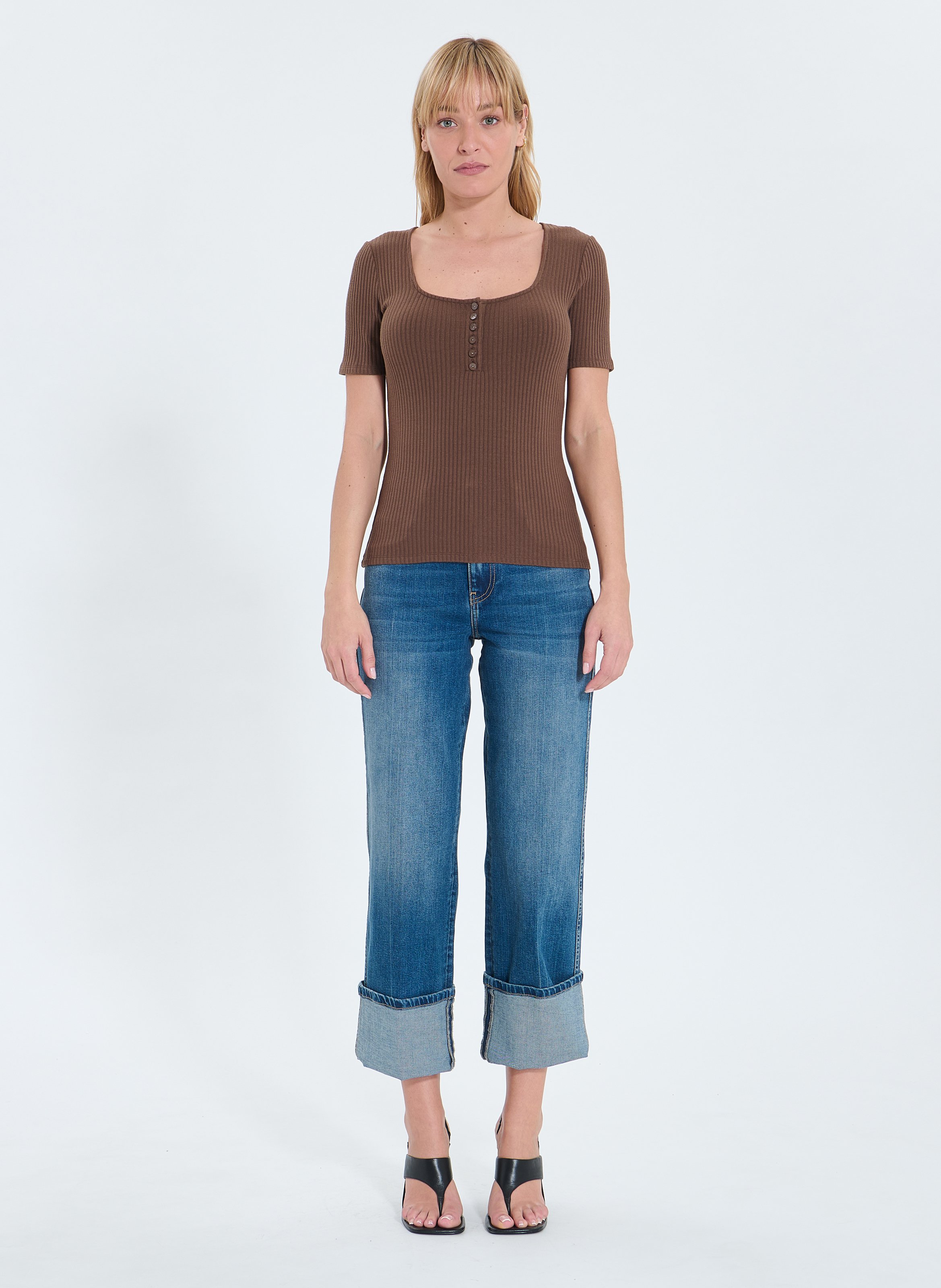 Top  toyan ZAPA Marron