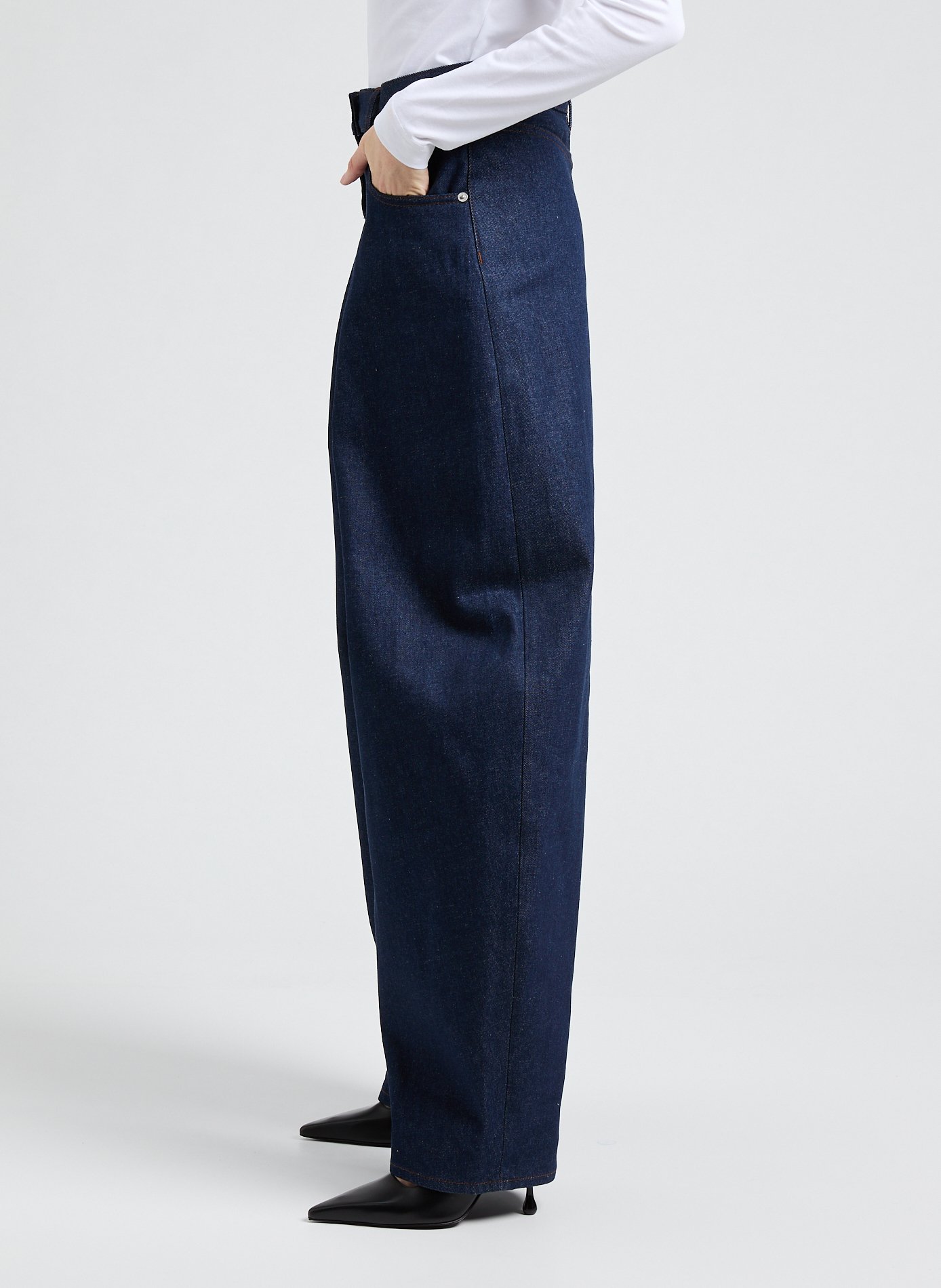 Jean Le de-Nîmes Ovalo JACQUEMUS Blue