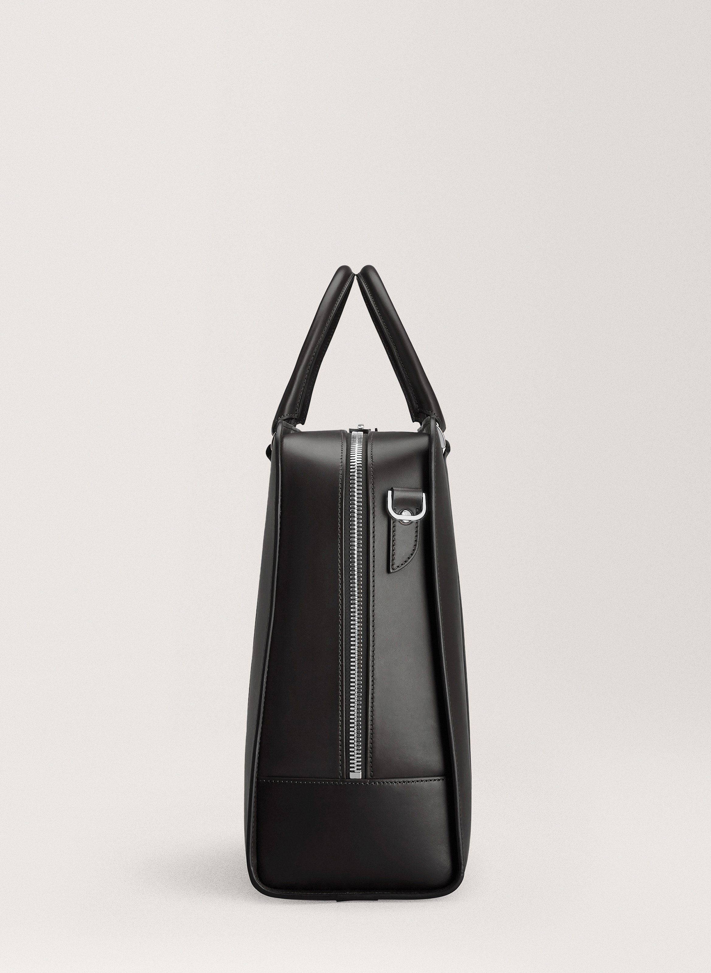 Sac de voyage 'palissy overnight' en cuir vachetta CARL FRIEDRIK Noir