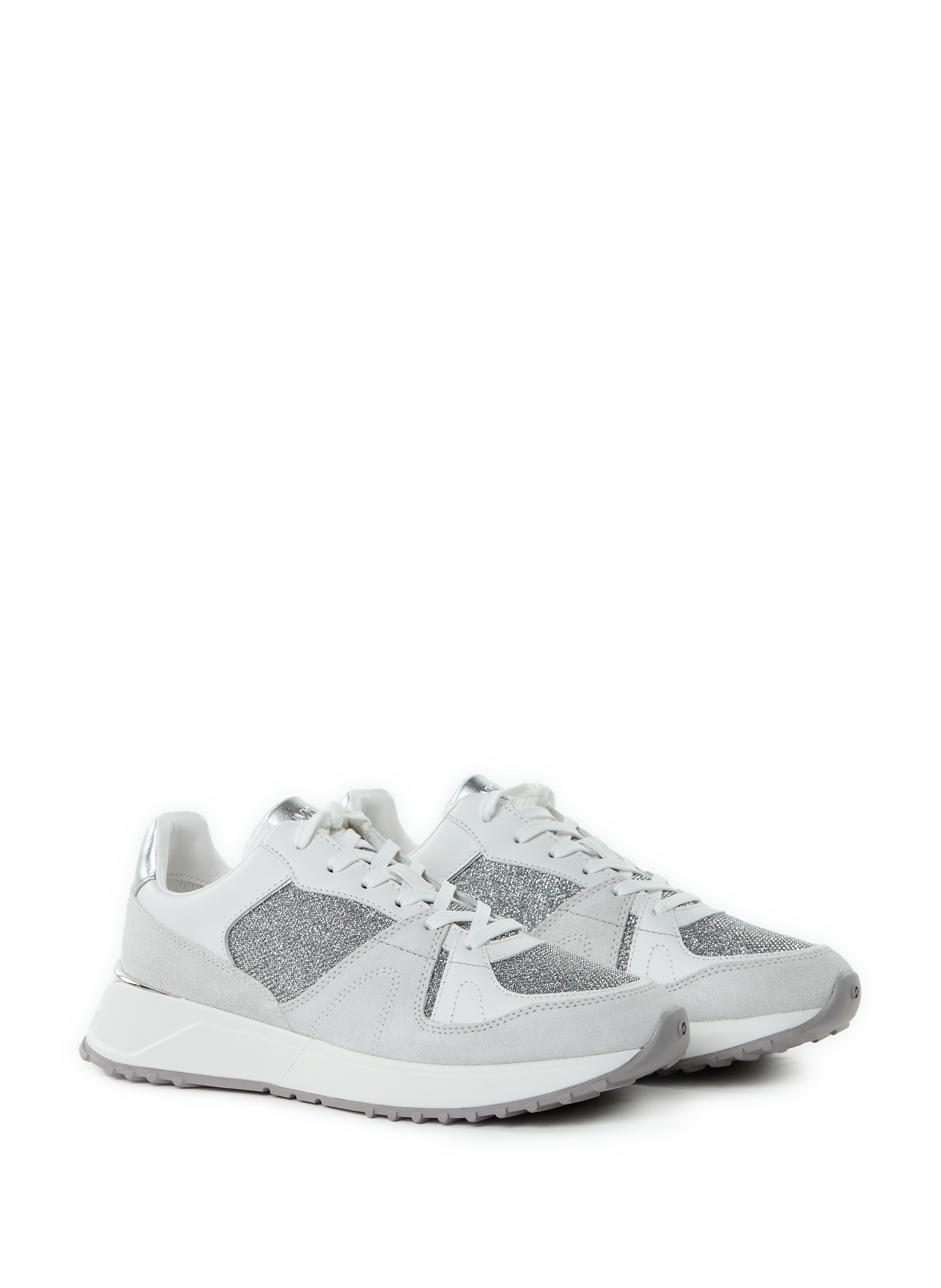 I love leather sneakers Silver