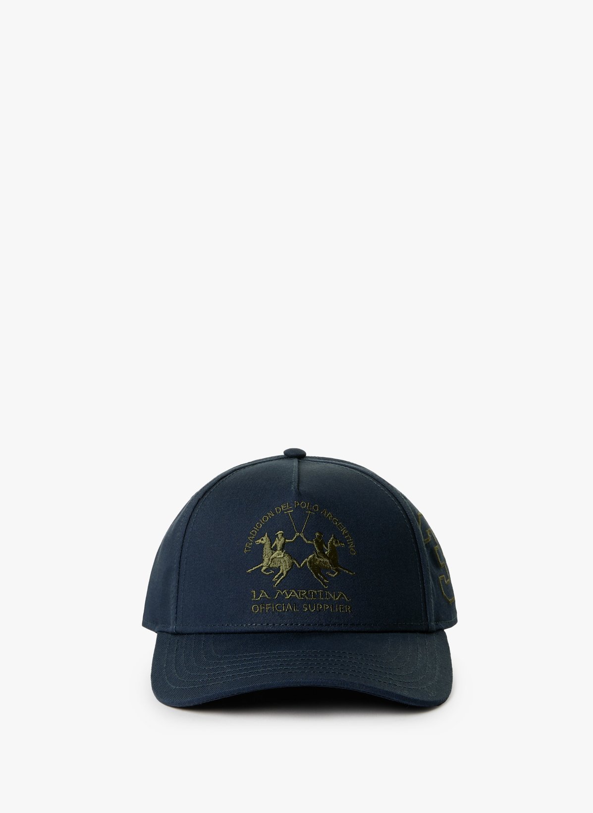 La Martina Casquette En Coton In Blue