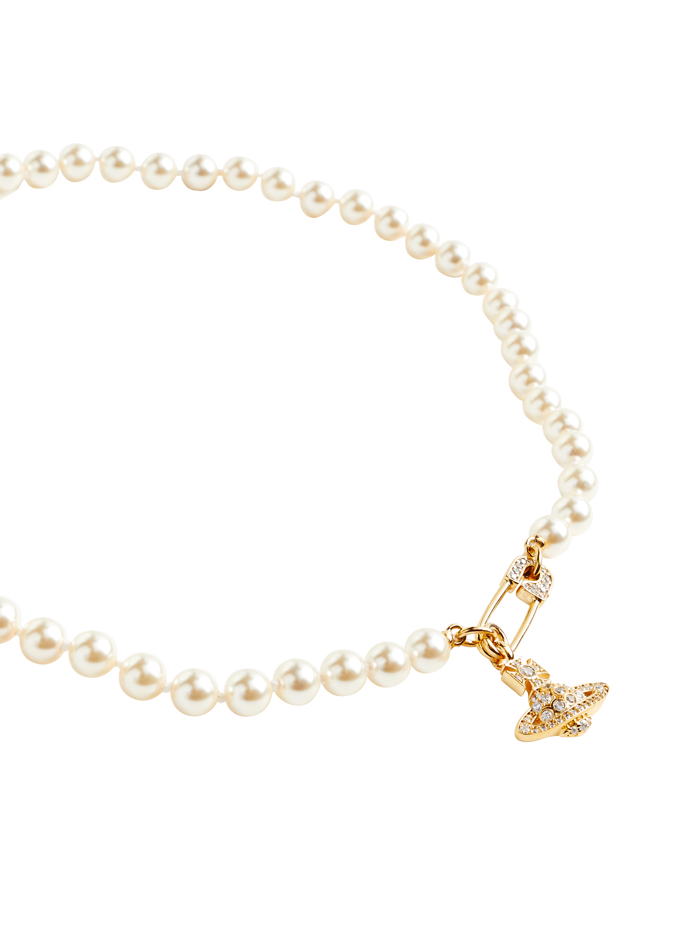 Lucrèce Pearl Necklace VIVIENNE WESTWOOD Golden