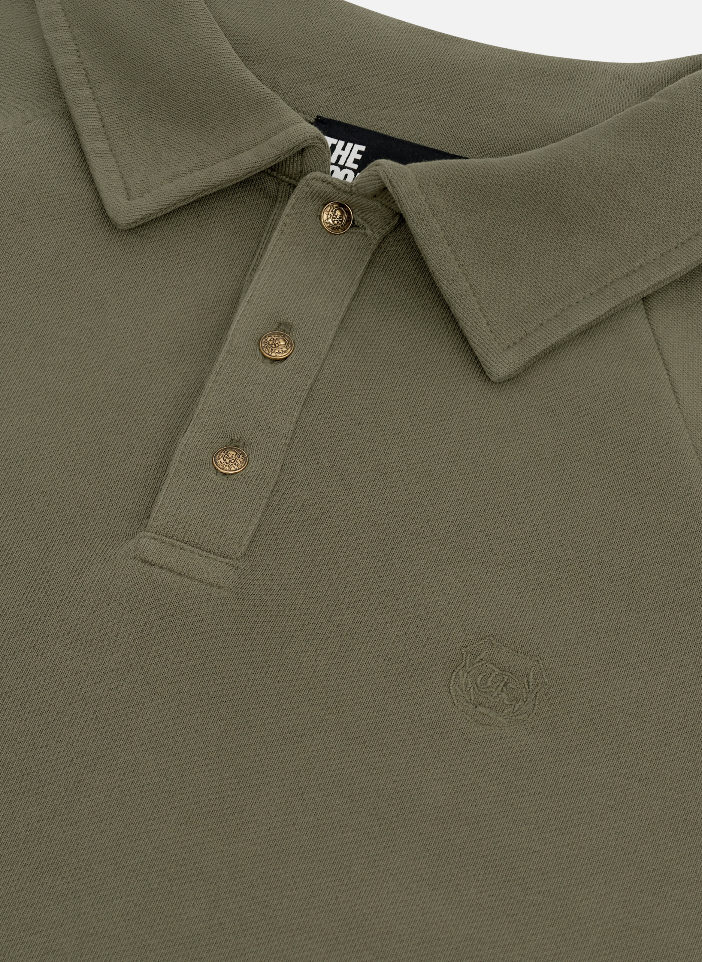 Sweatshirt col polo THE KOOPLES Vert