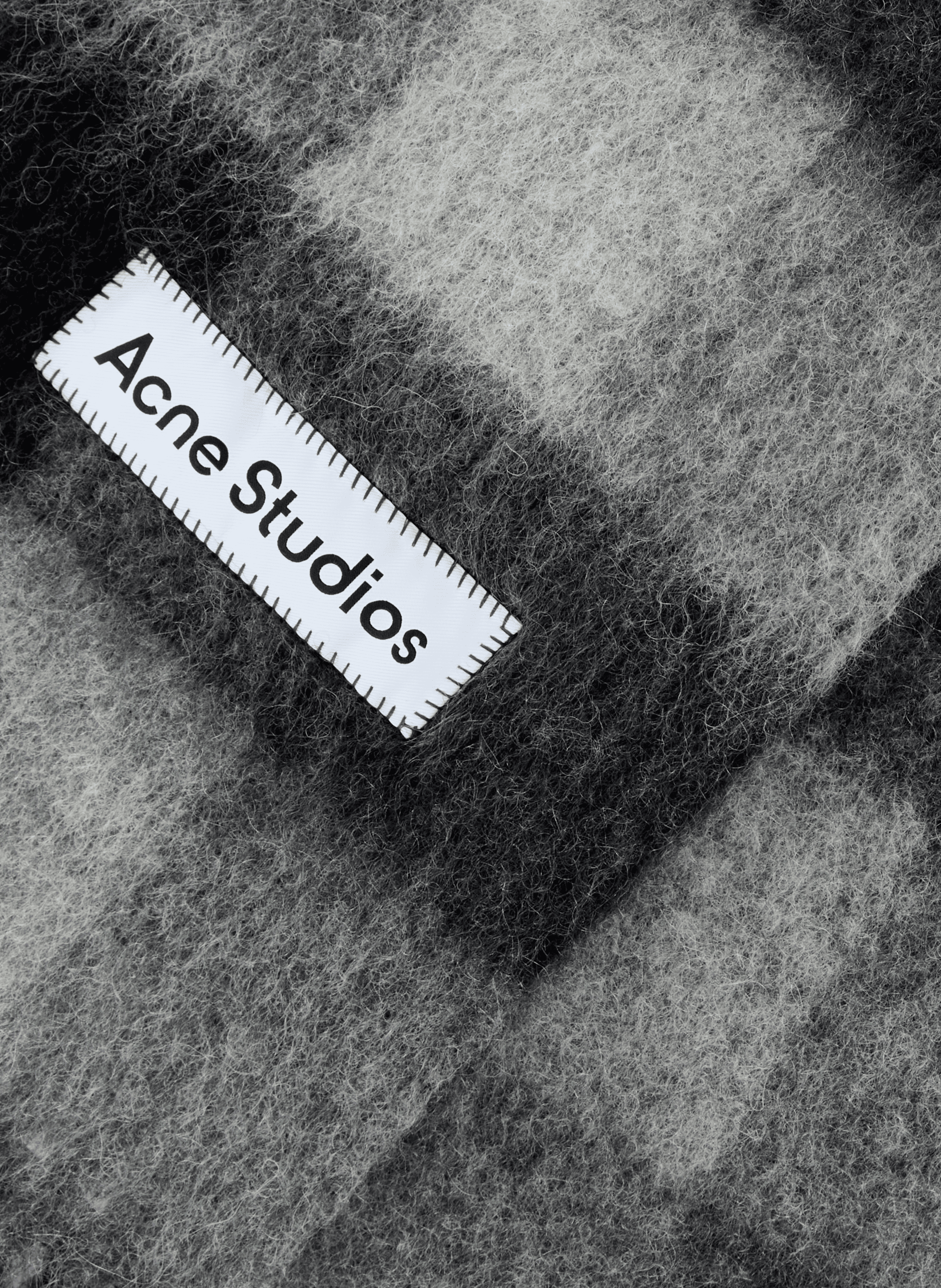 Check Scarf ACNE STUDIOS Multicolour