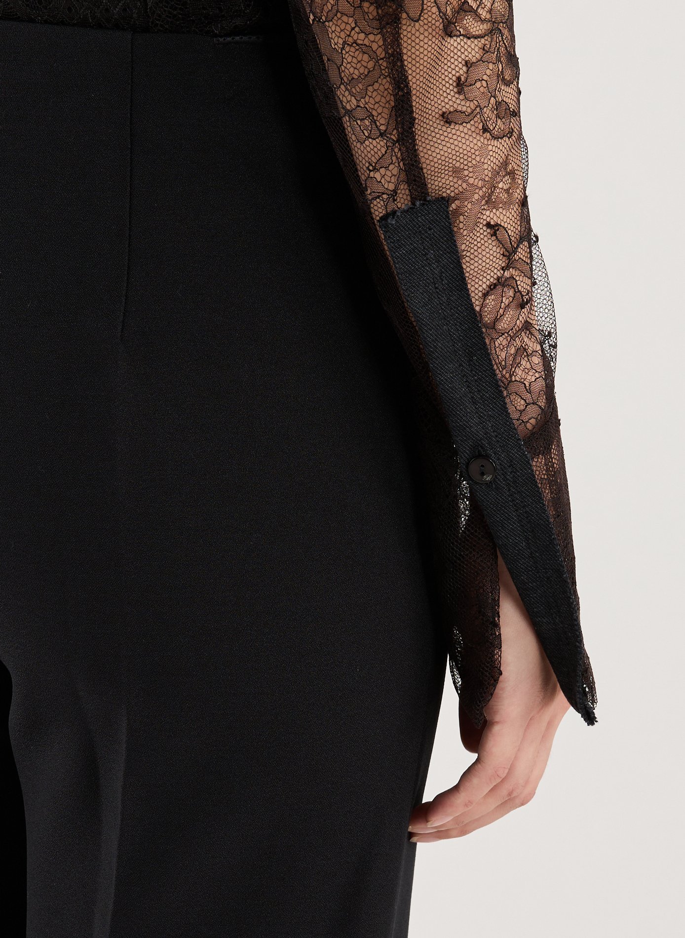 Body en dentelle  BLUMARINE Noir