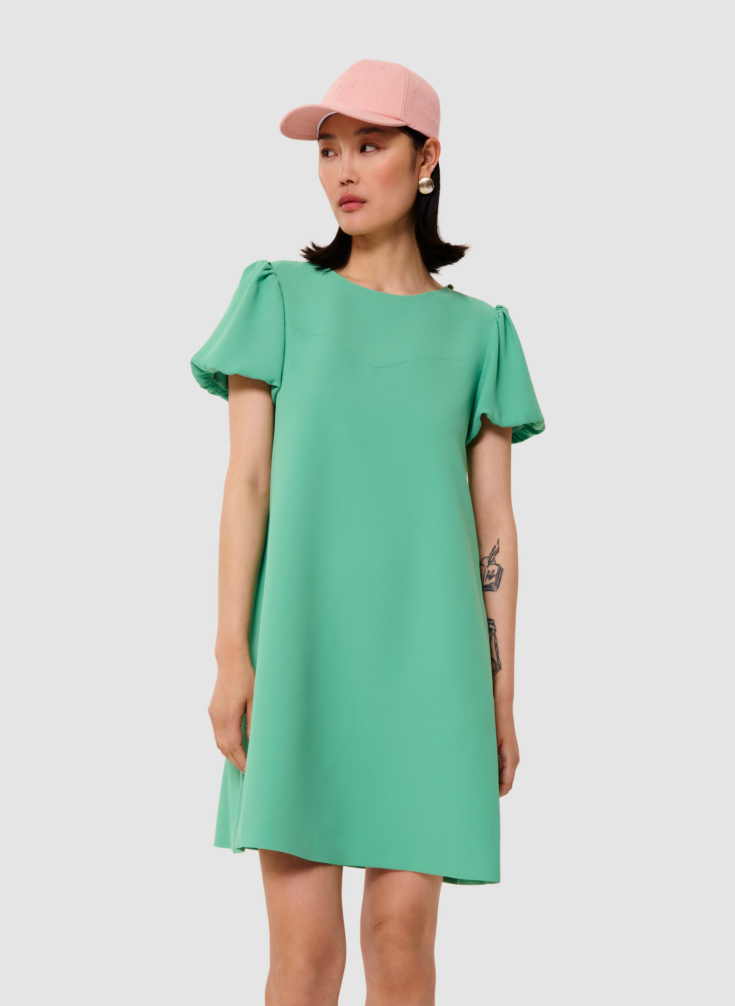 Robe rosalia TARA JARMON Vert