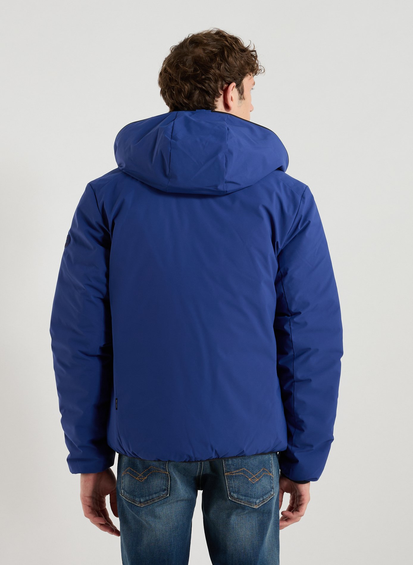 Doudoune ample à capuche  SAVE THE DUCK Bleu