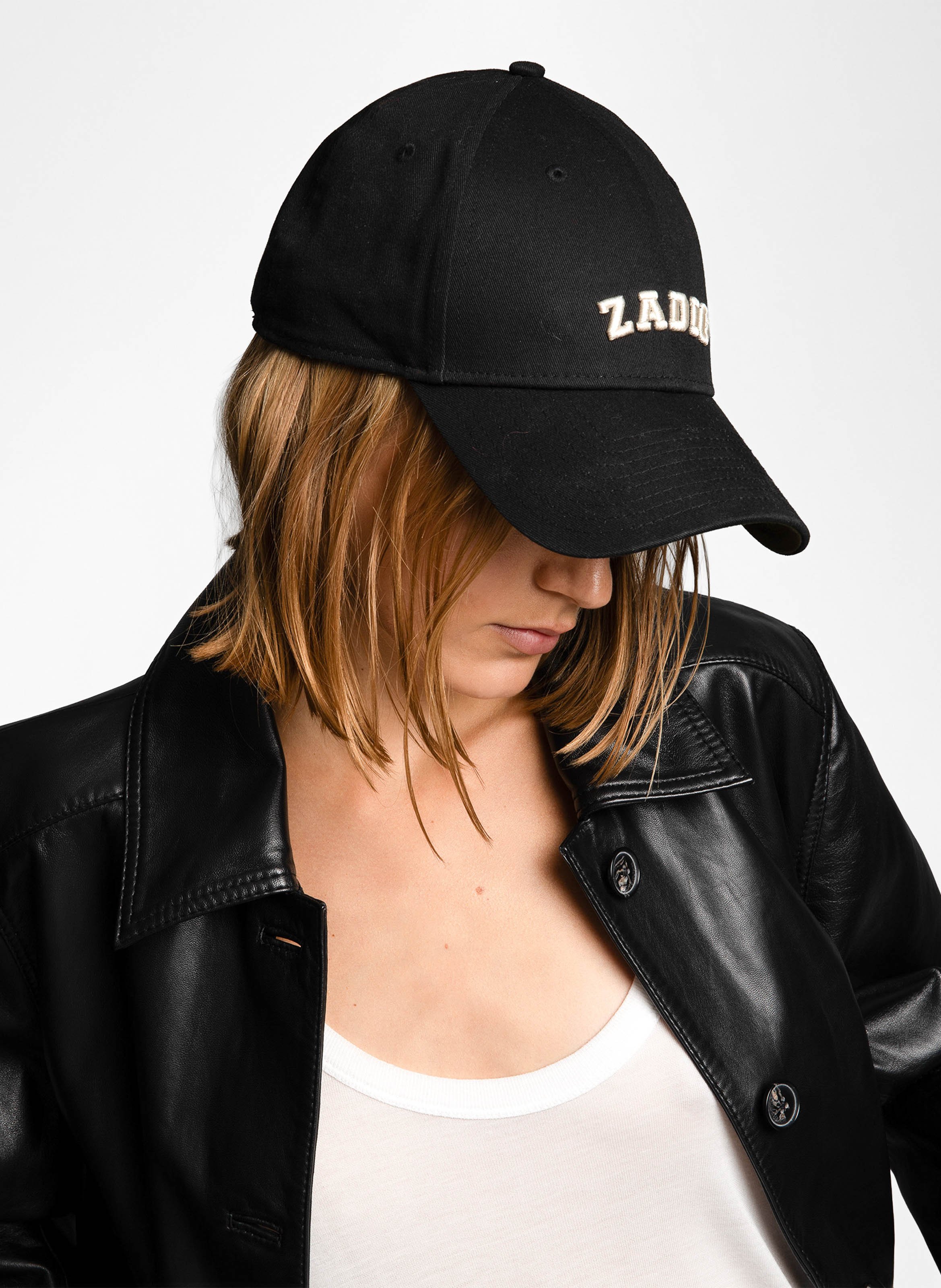 Casquette brodée en coton neweraxzv ZADIG&VOLTAIRE Noir