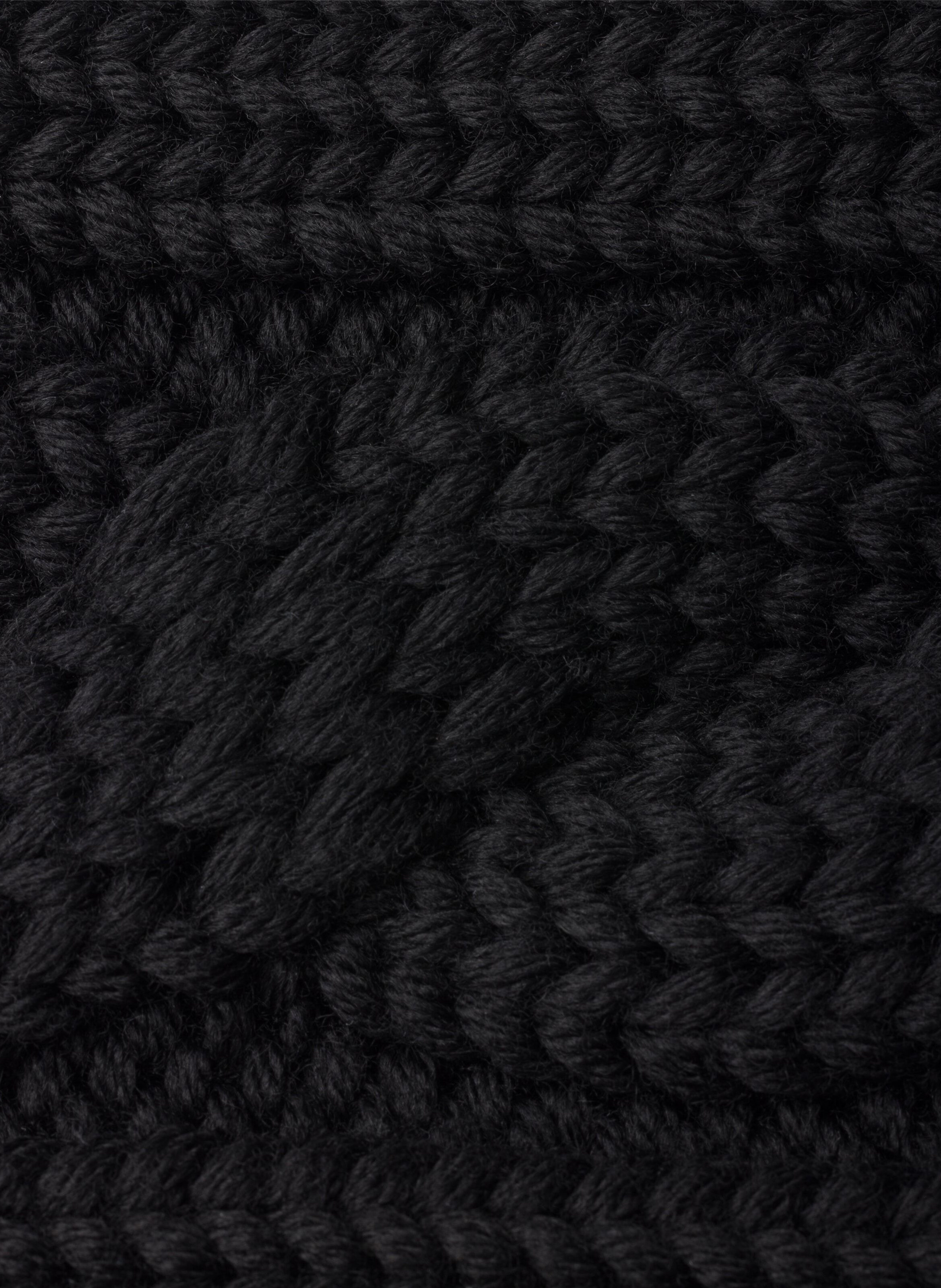 Bandeau en laine PRADA Noir