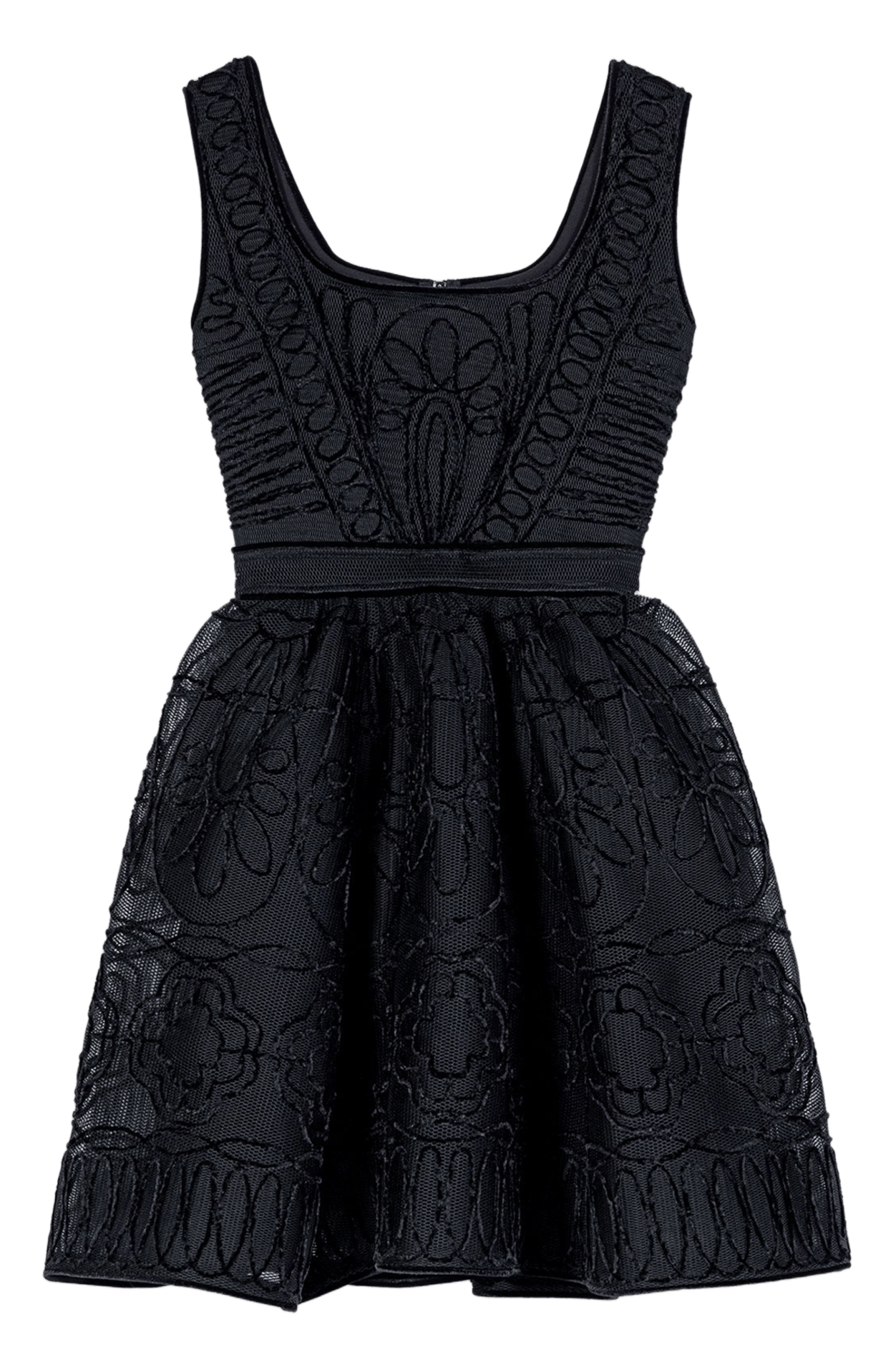 Robe courte patineuse MAJE Noir