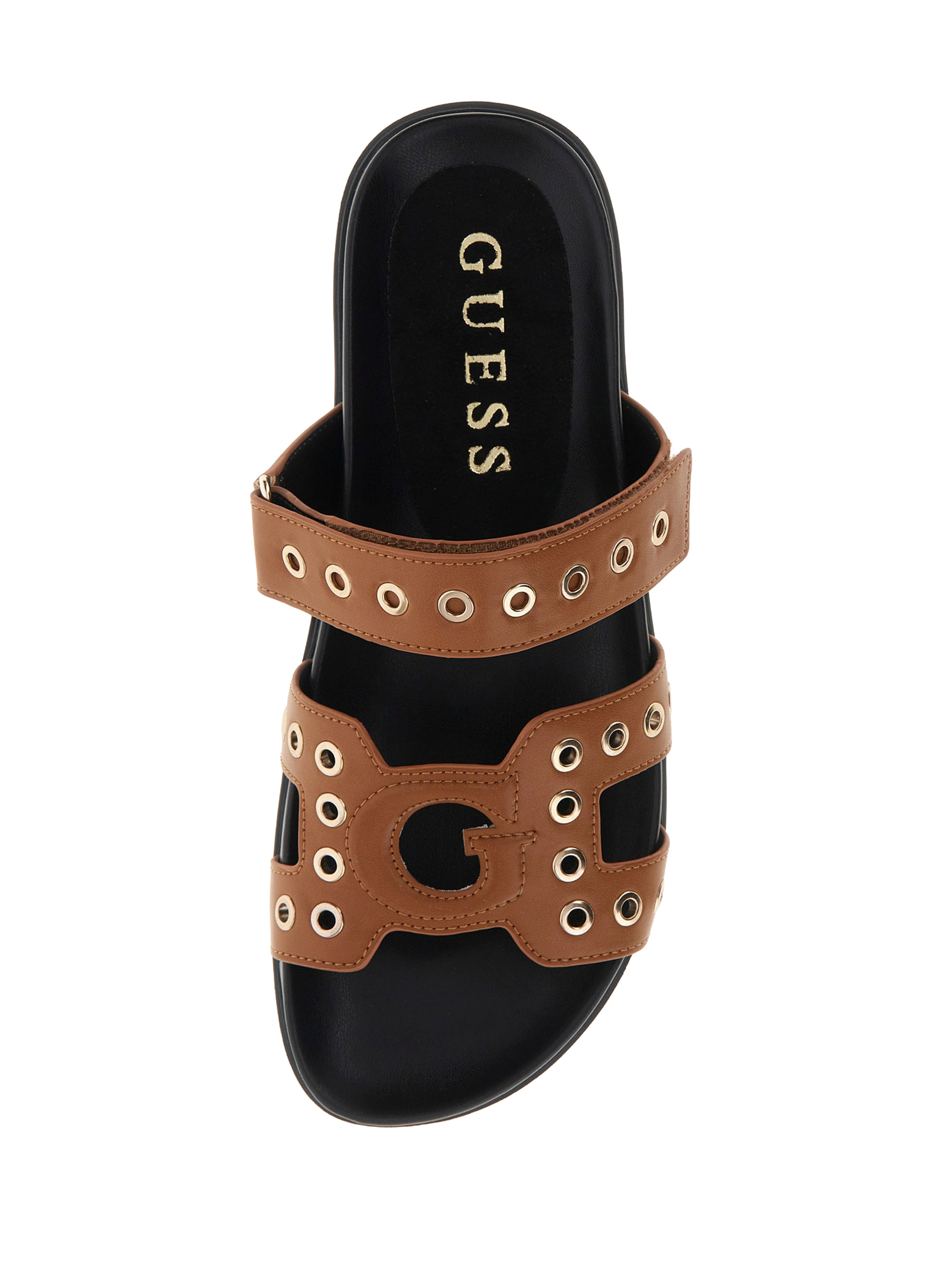 Platform sandals GUESS Brown