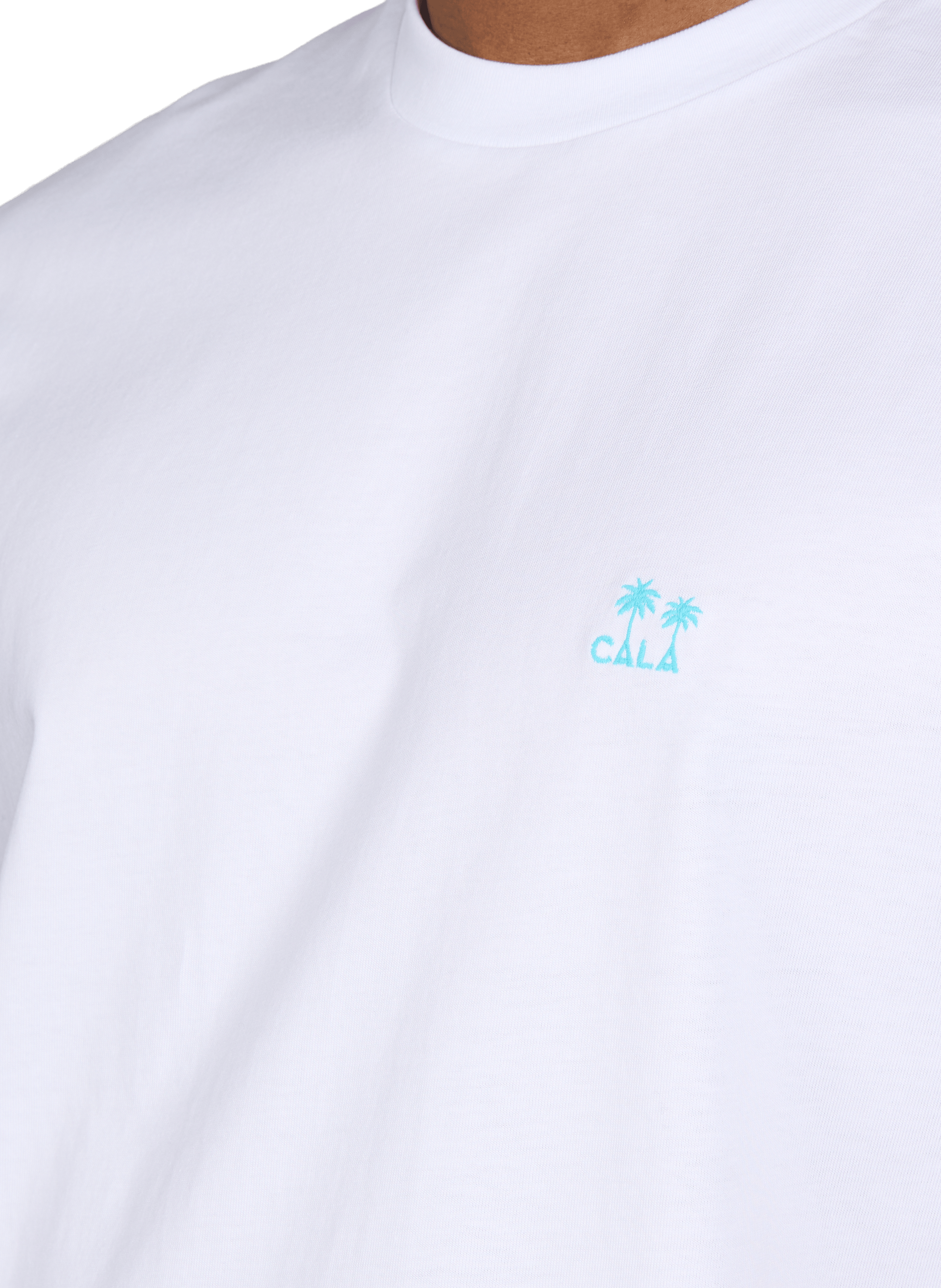 Cotton round-neck T-shirt 1789 CALA White