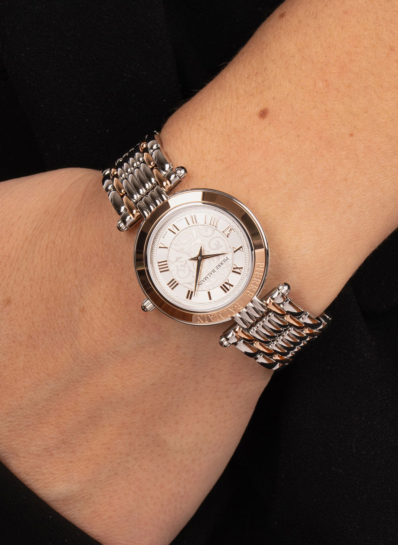 Montre quartz Haute Elegance en acier inoxydable BALMAIN WATCHES Rose