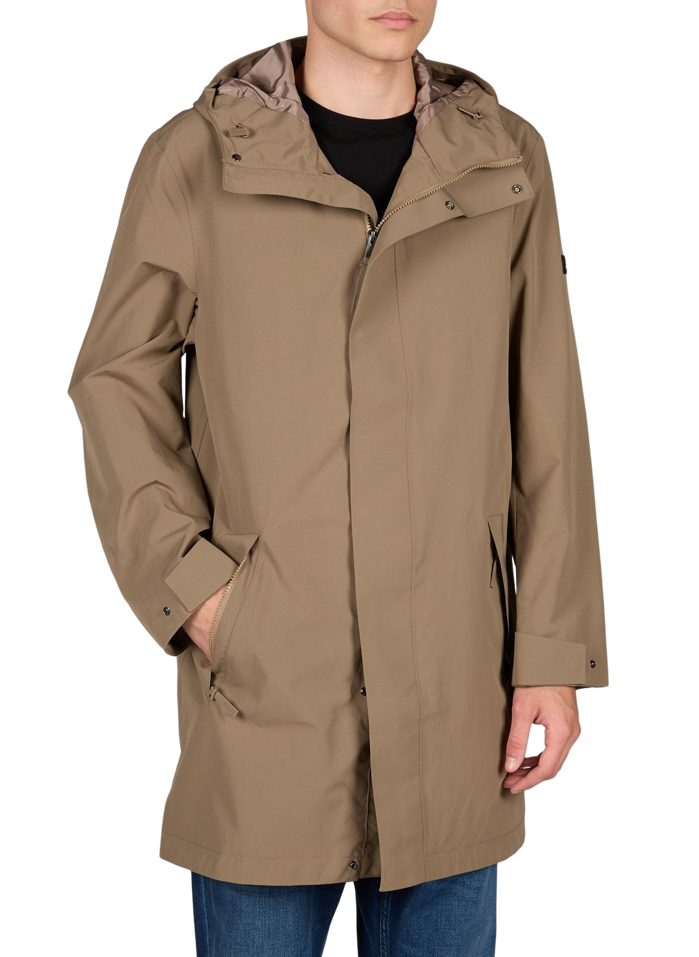 Long cut parka AIGLE Brown