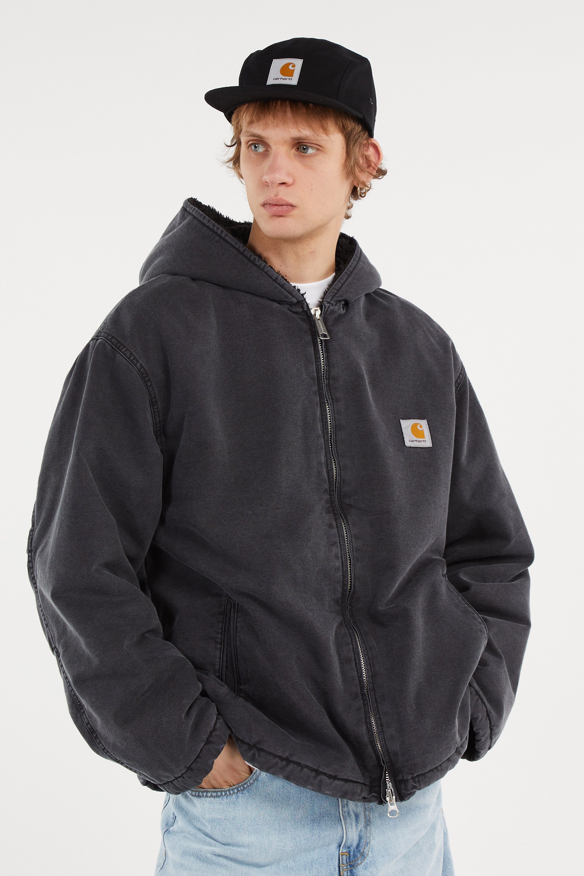 Veste à capuche mitch jacket CARHARTT WIP Noir