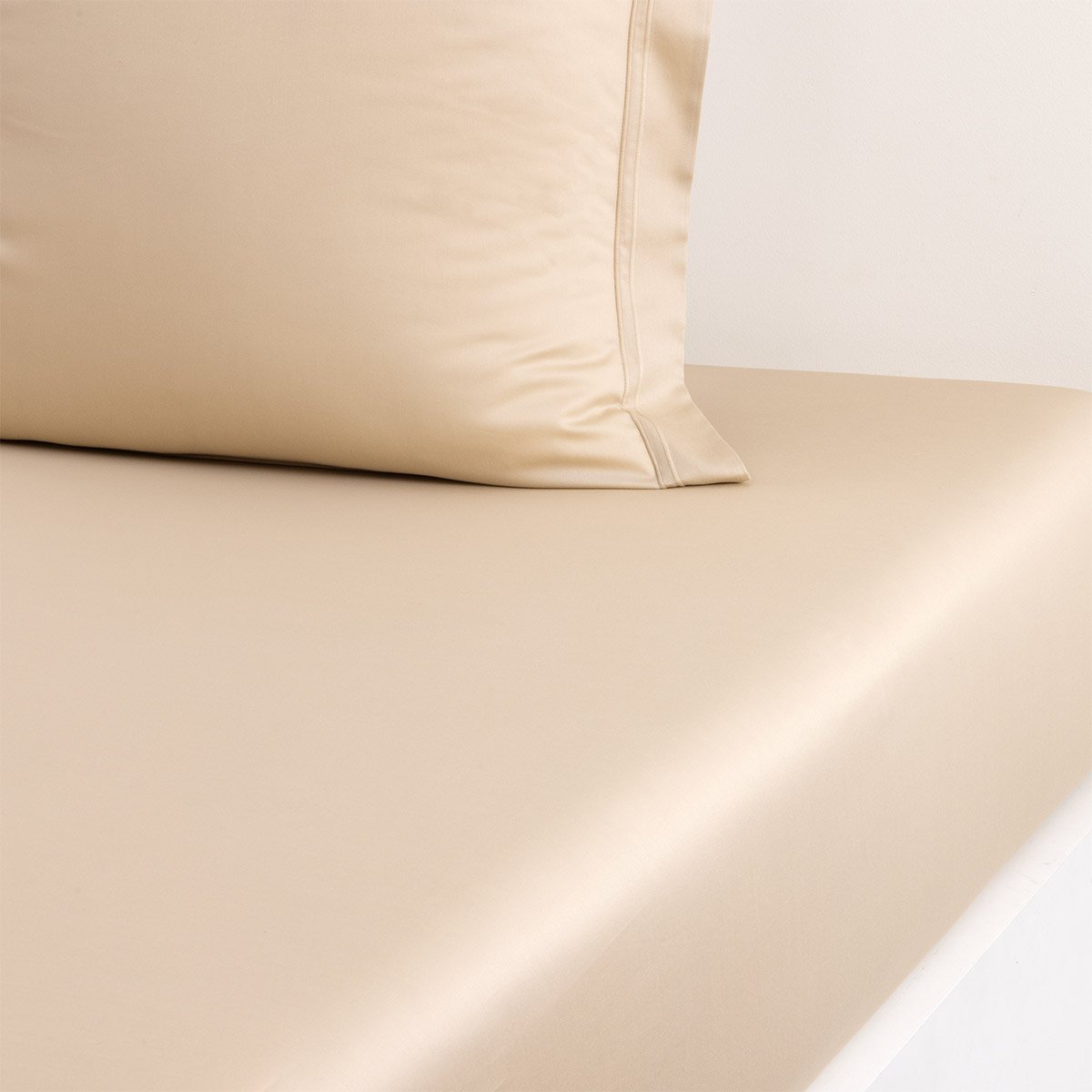 Drap housse en satin, triomphe  Dune