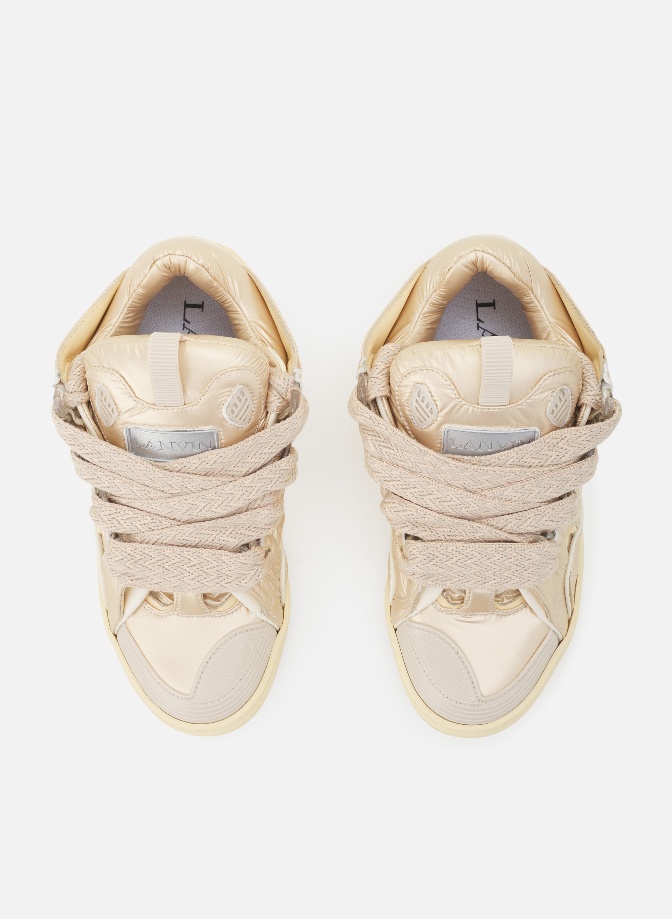 Sneakers curb en nylon LANVIN Jaune