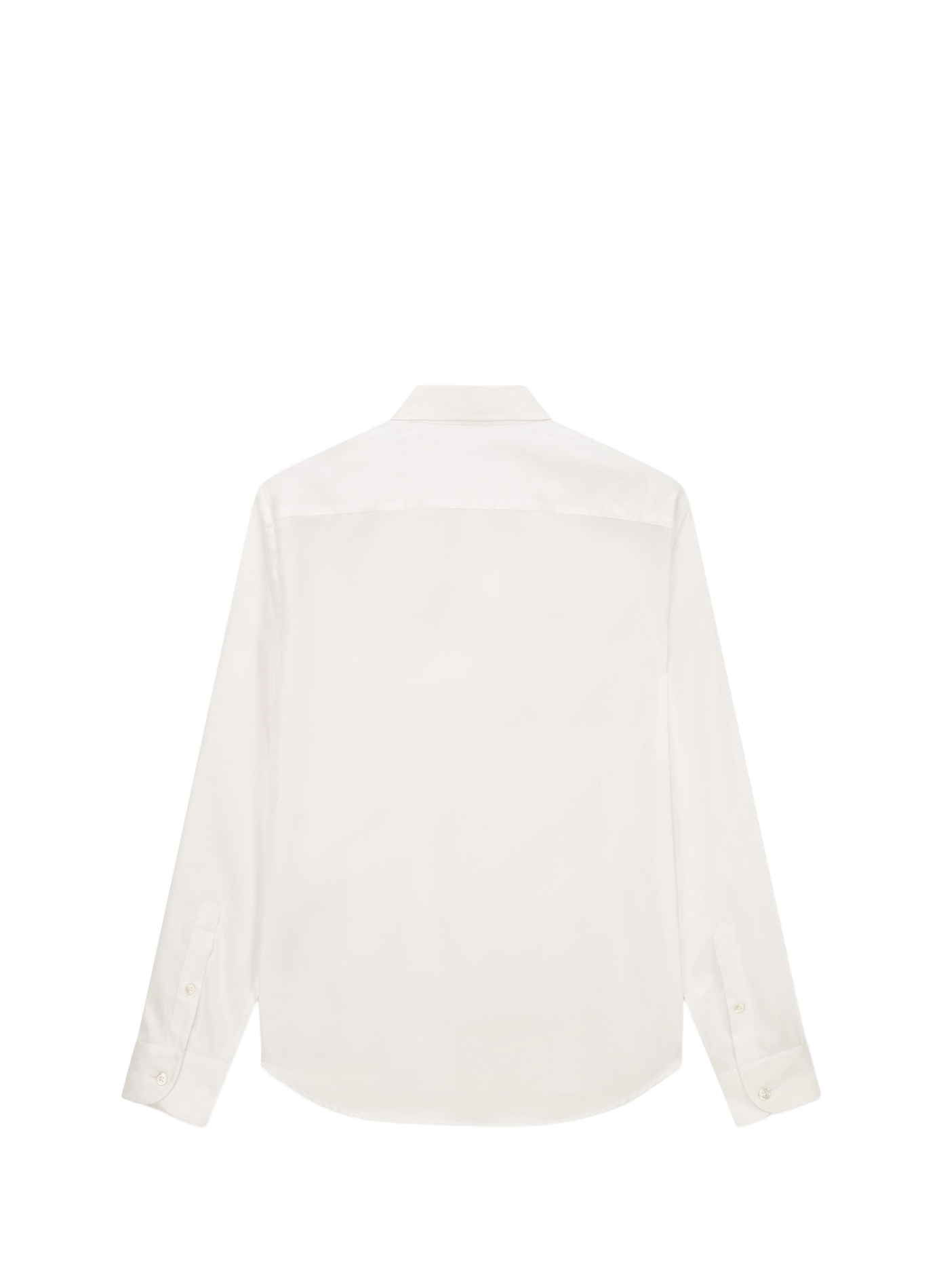 Plain straight shirt EMPORIO ARMANI White