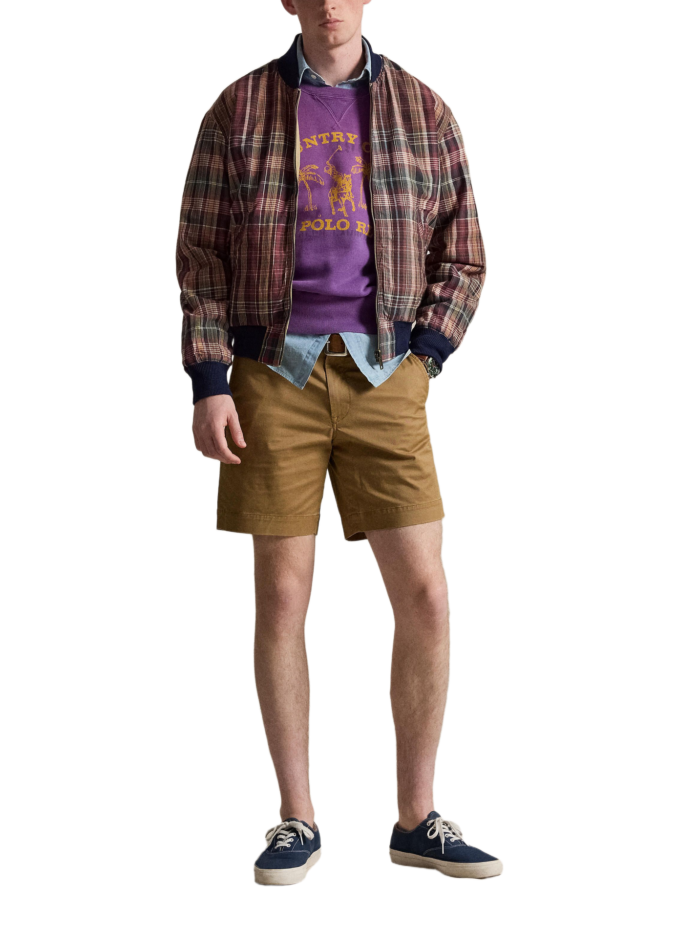 Short en coton POLO RALPH LAUREN Beige